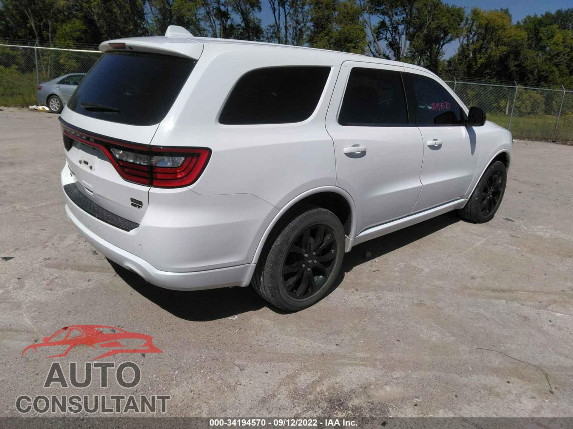 DODGE DURANGO 2020 - 1C4RDJDG2LC124590