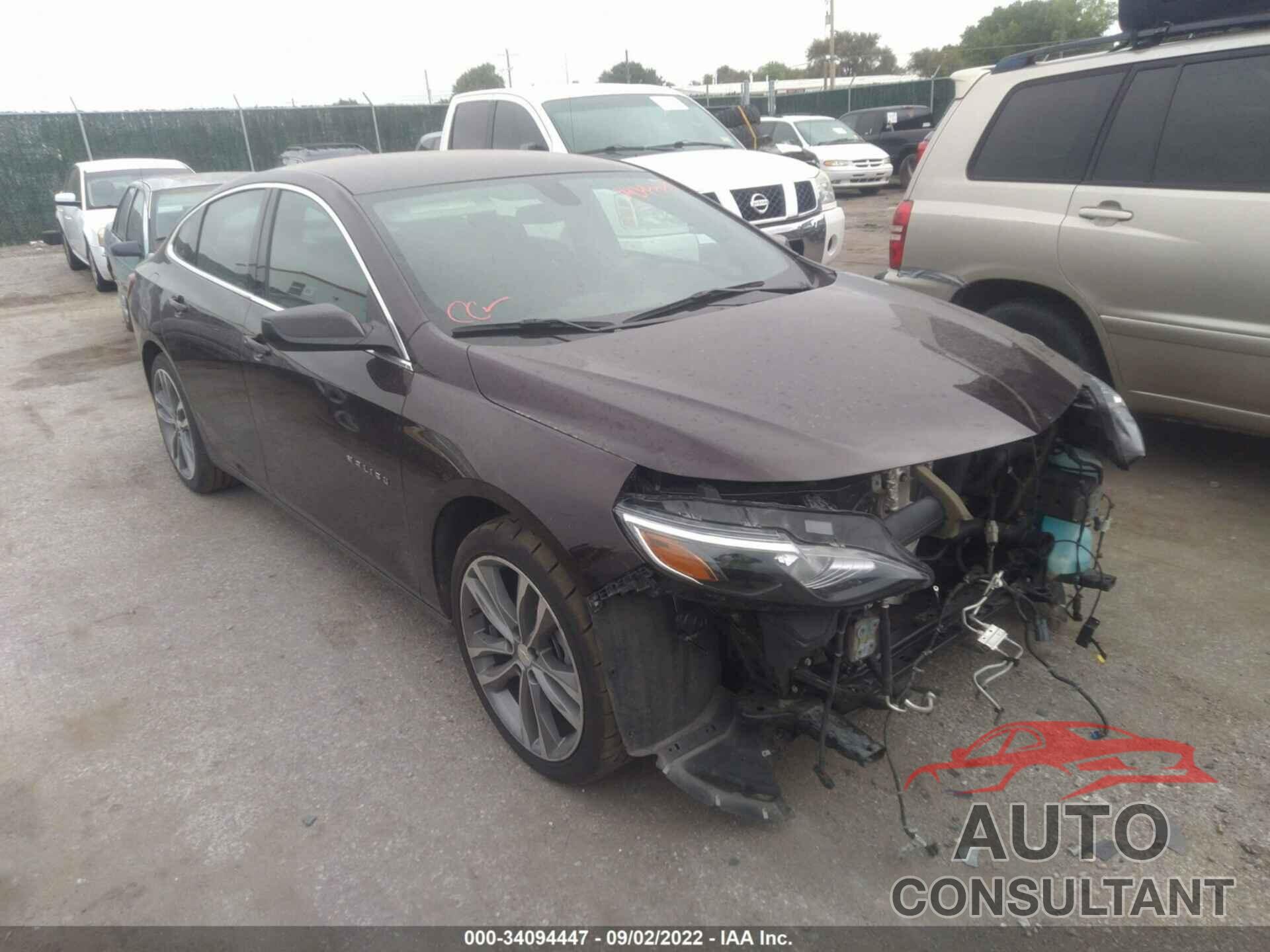 CHEVROLET MALIBU 2021 - 1G1ZD5ST2MF050281