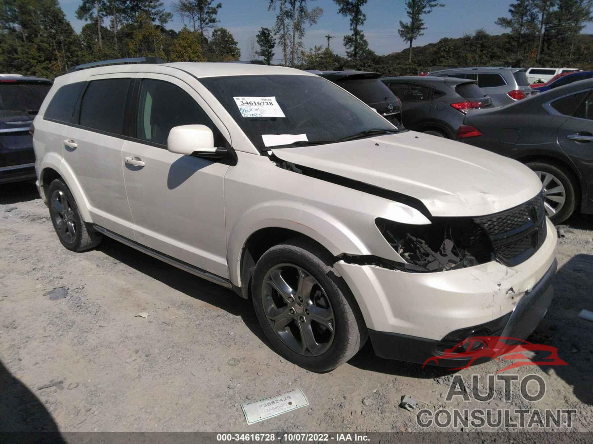 DODGE JOURNEY 2016 - 3C4PDCGB3GT167459