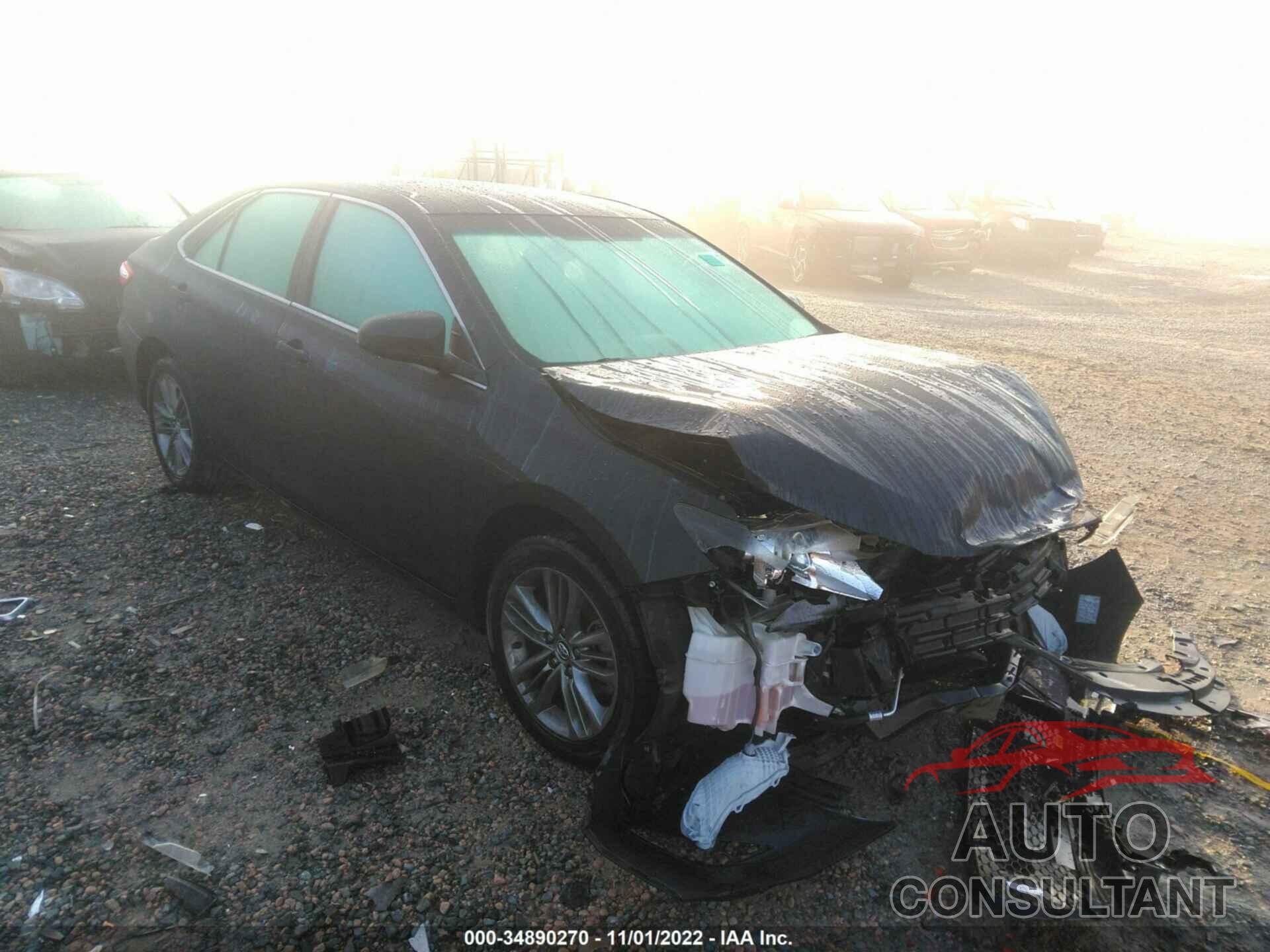 TOYOTA CAMRY 2016 - 4T1BF1FK9GU524297