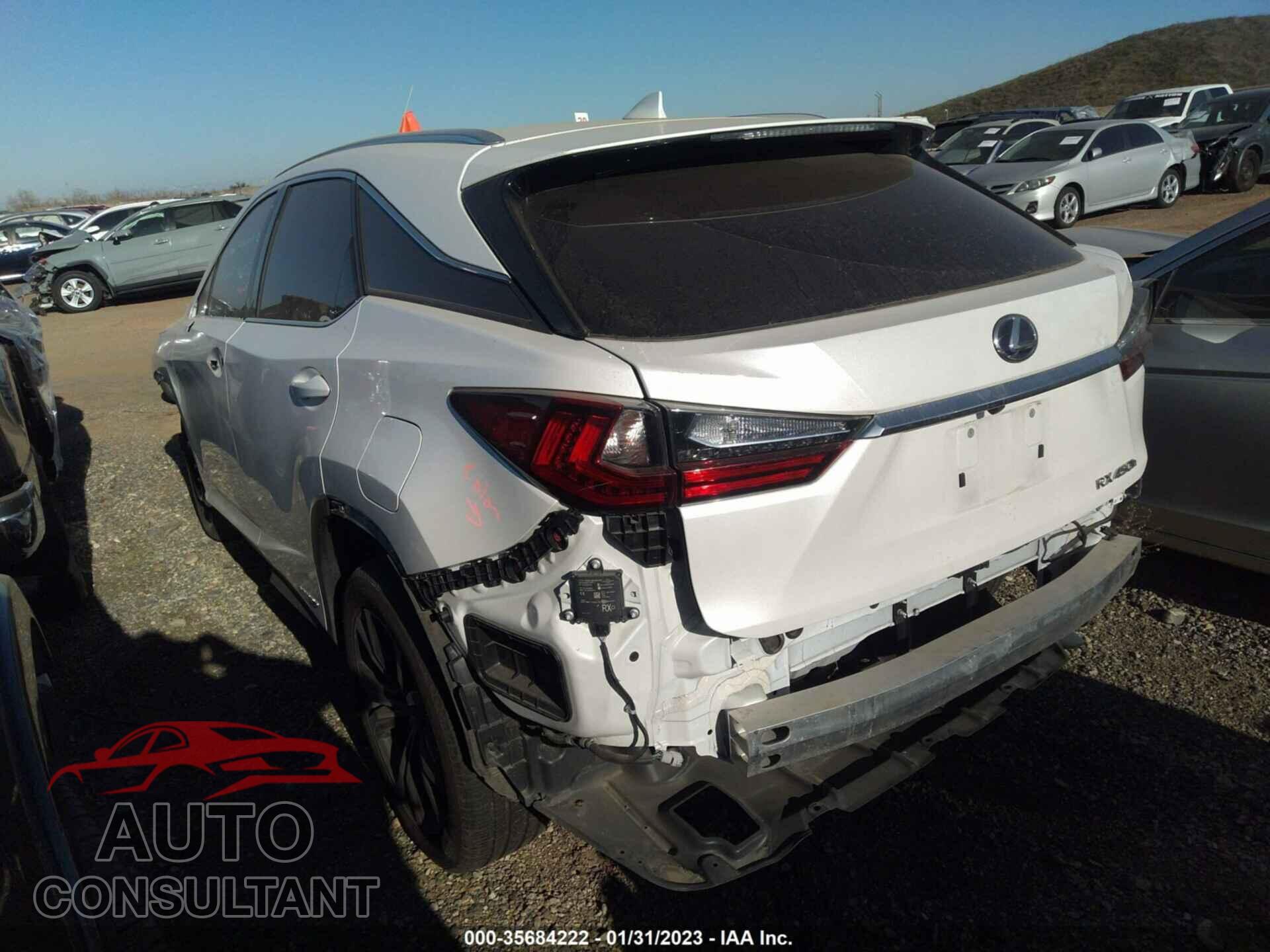 LEXUS RX 2017 - 2T2BGMCA5HC018488