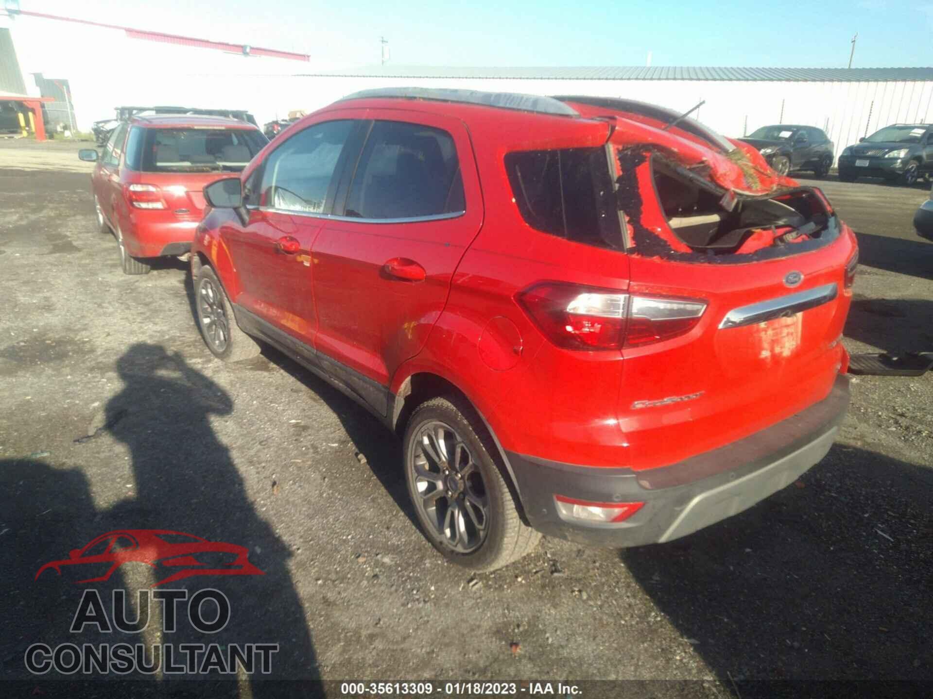 FORD ECOSPORT 2019 - MAJ6S3KL6KC302784