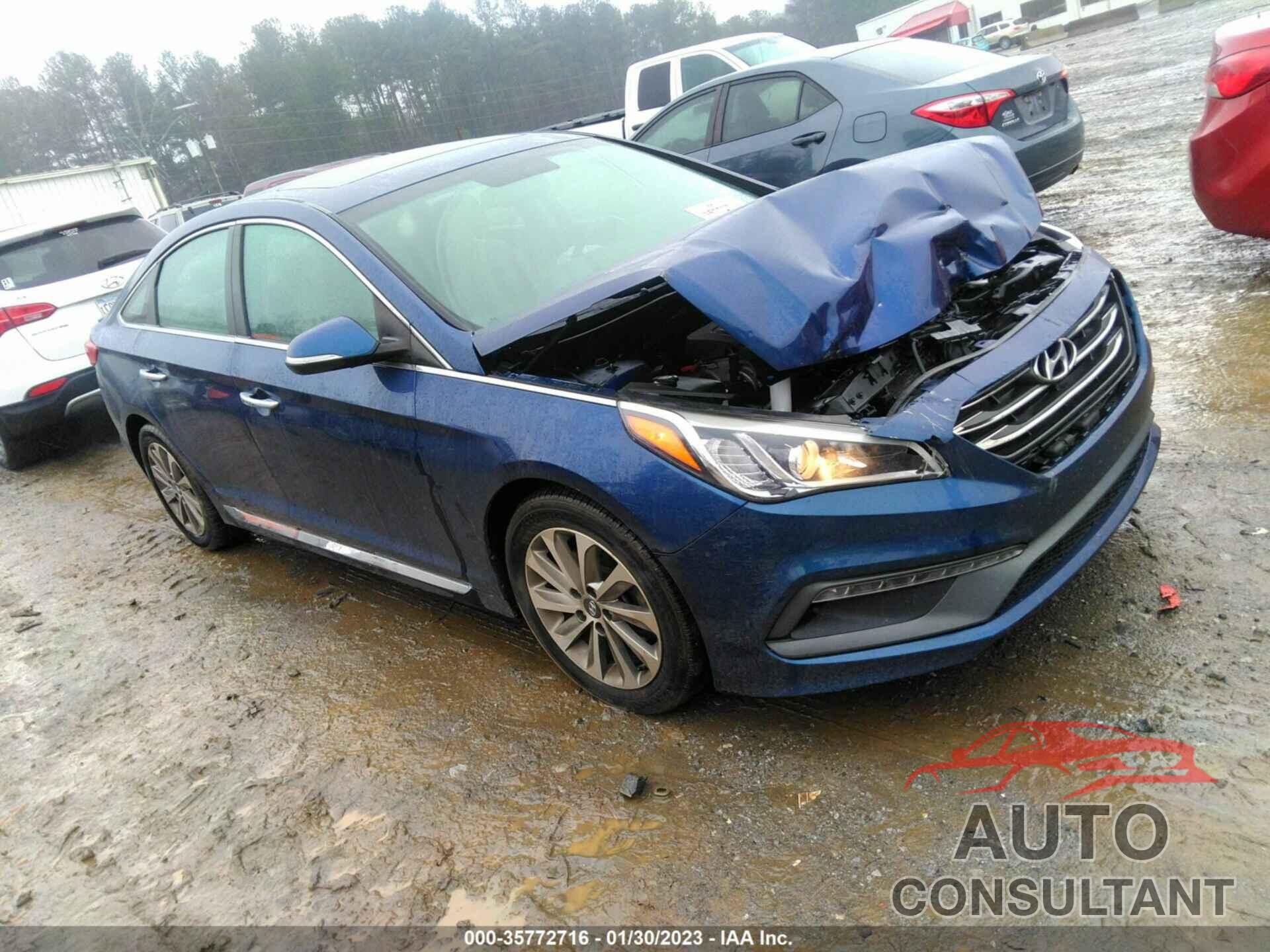 HYUNDAI SONATA 2017 - 5NPE34AF5HH489761
