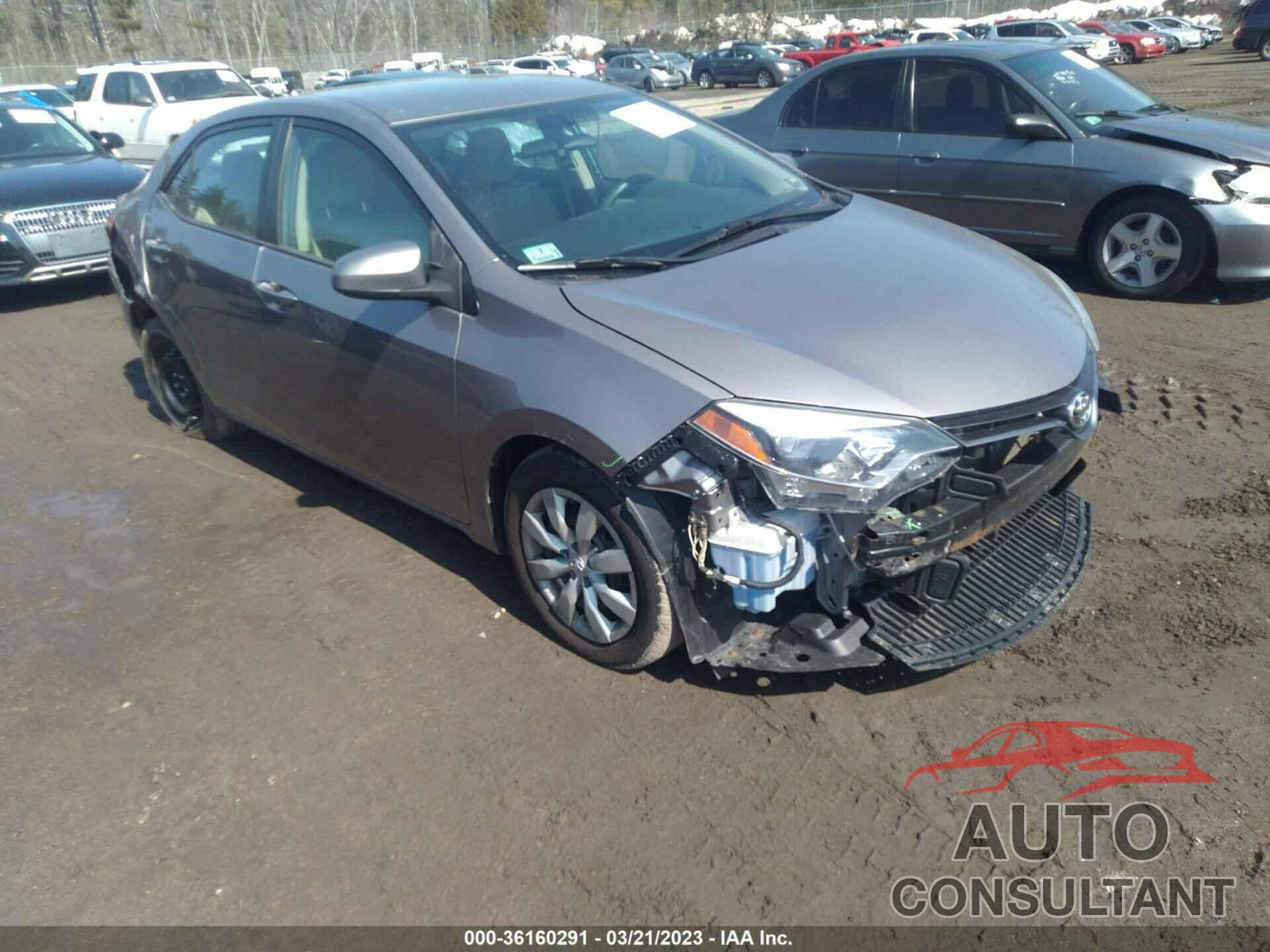 TOYOTA COROLLA 2015 - 2T1BURHE8FC295235