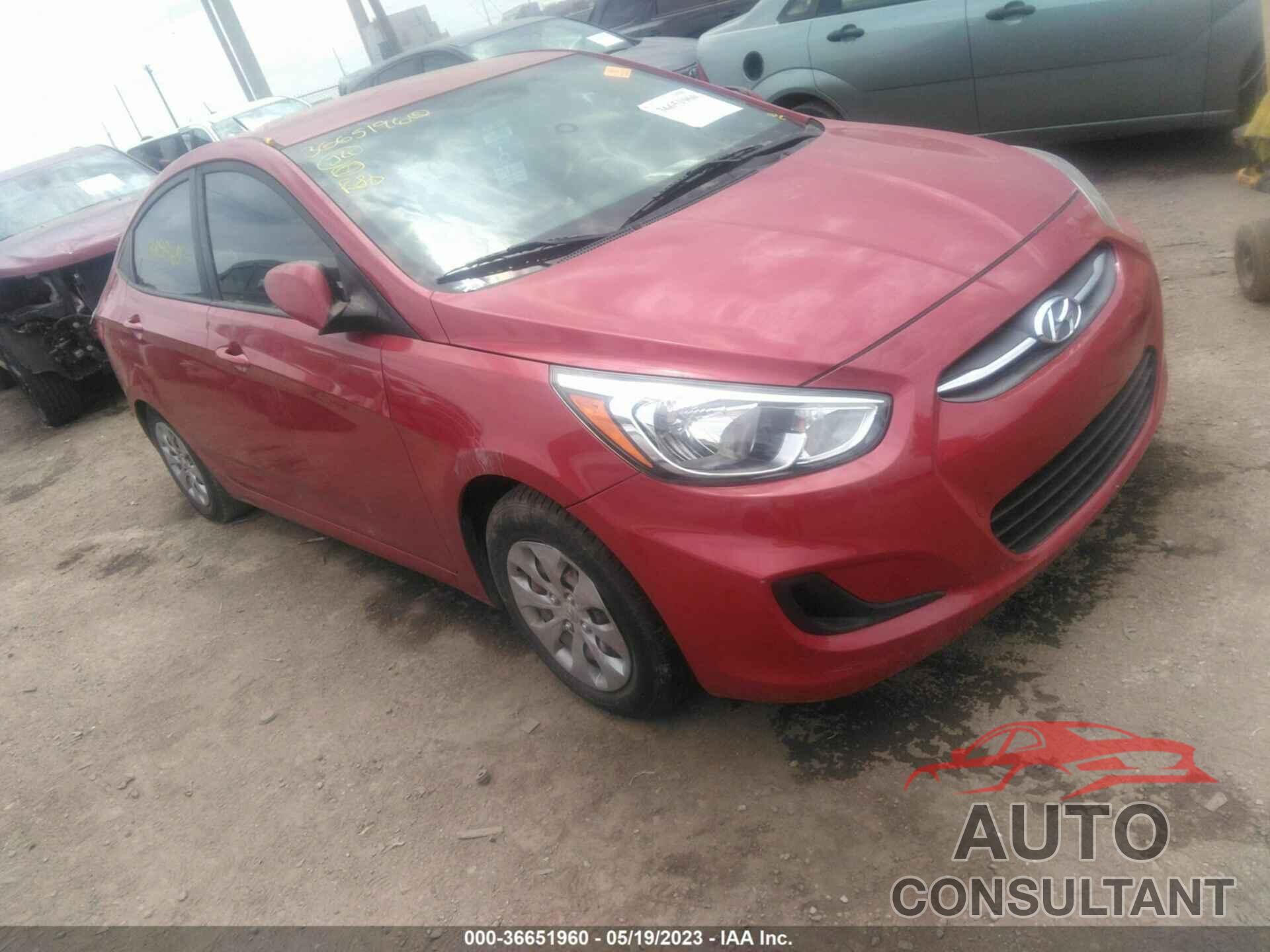 HYUNDAI ACCENT 2017 - KMHCT4AE1HU334463