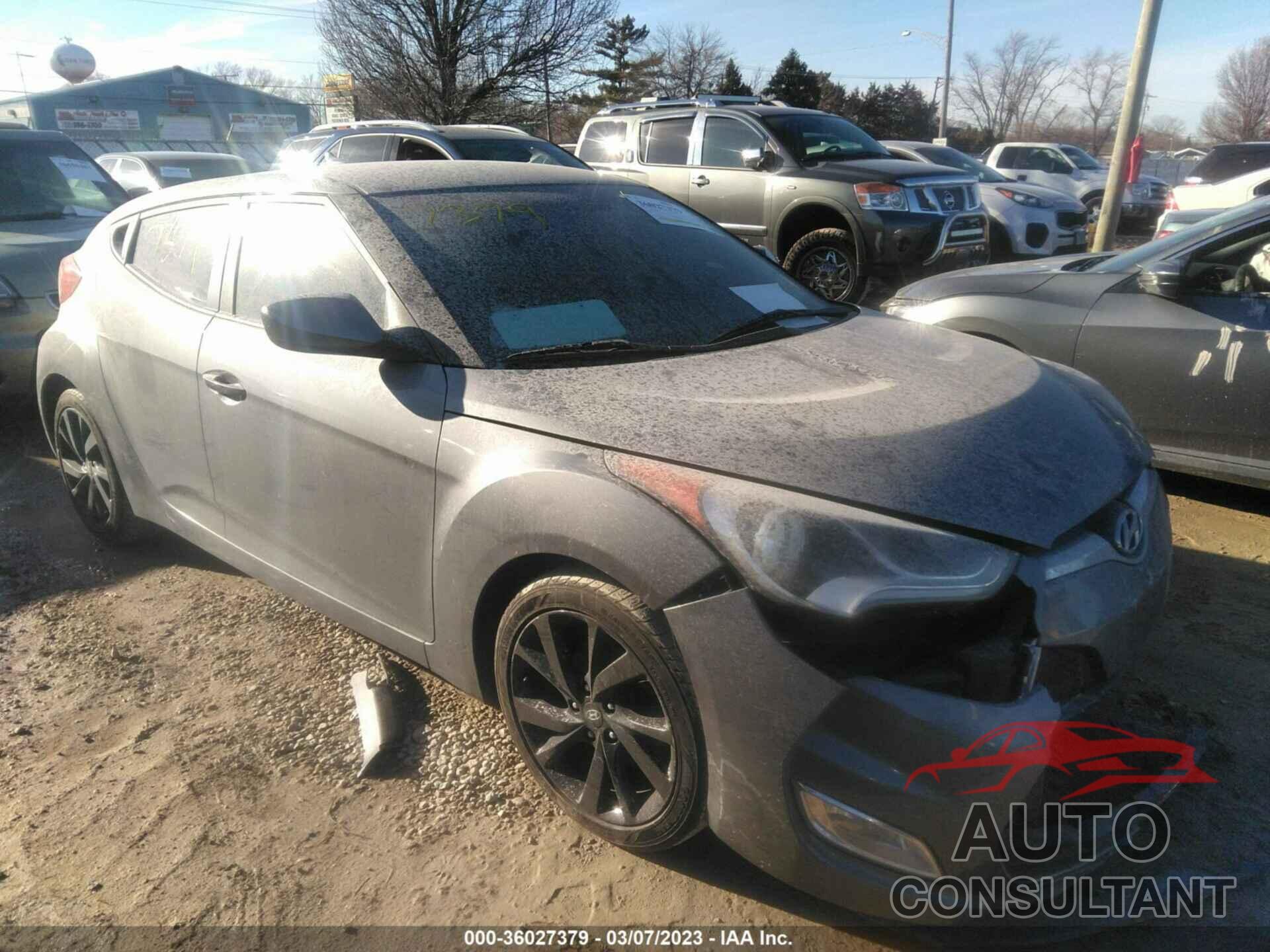 HYUNDAI VELOSTER 2017 - KMHTC6AD8HU309790