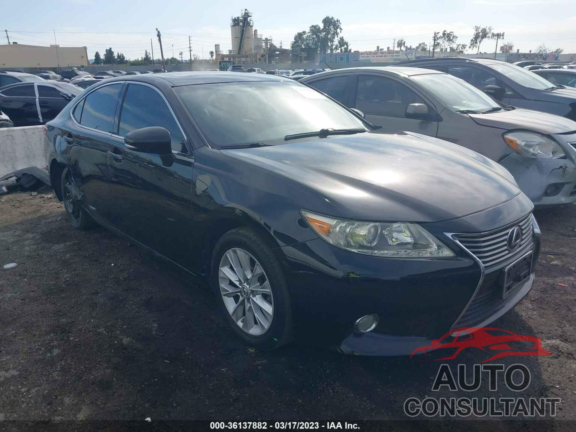 LEXUS ES 300H 2013 - JTHBW1GG4D2024522