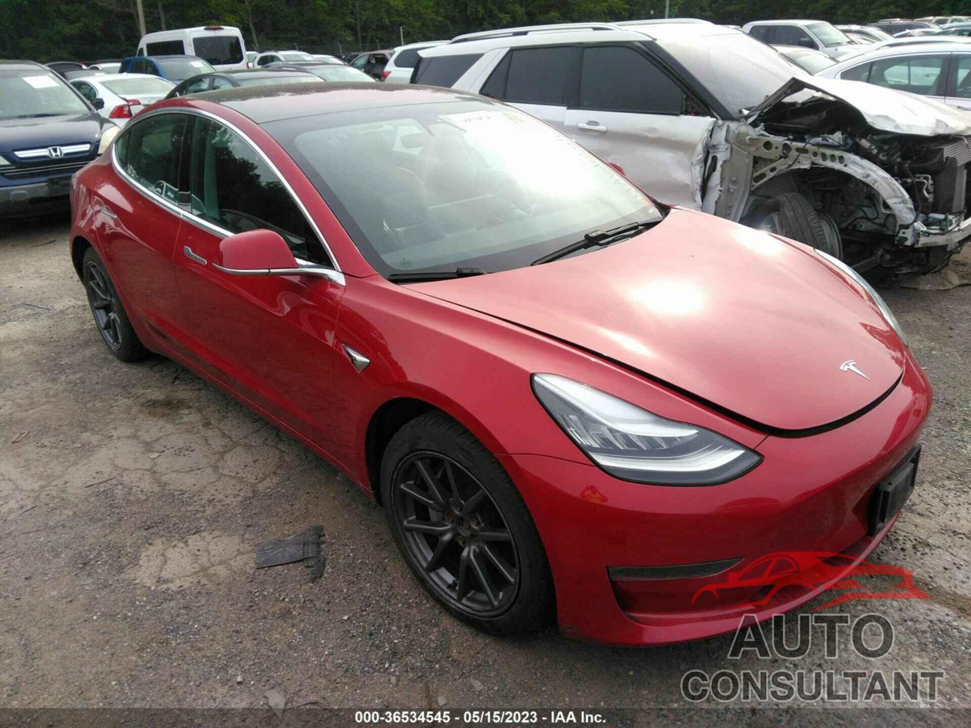TESLA MODEL 3 2018 - 5YJ3E1EB0JF120107