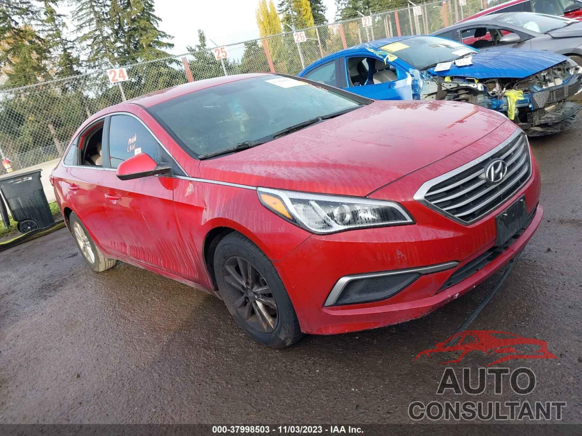 HYUNDAI SONATA 2017 - 5NPE24AFXHH530744
