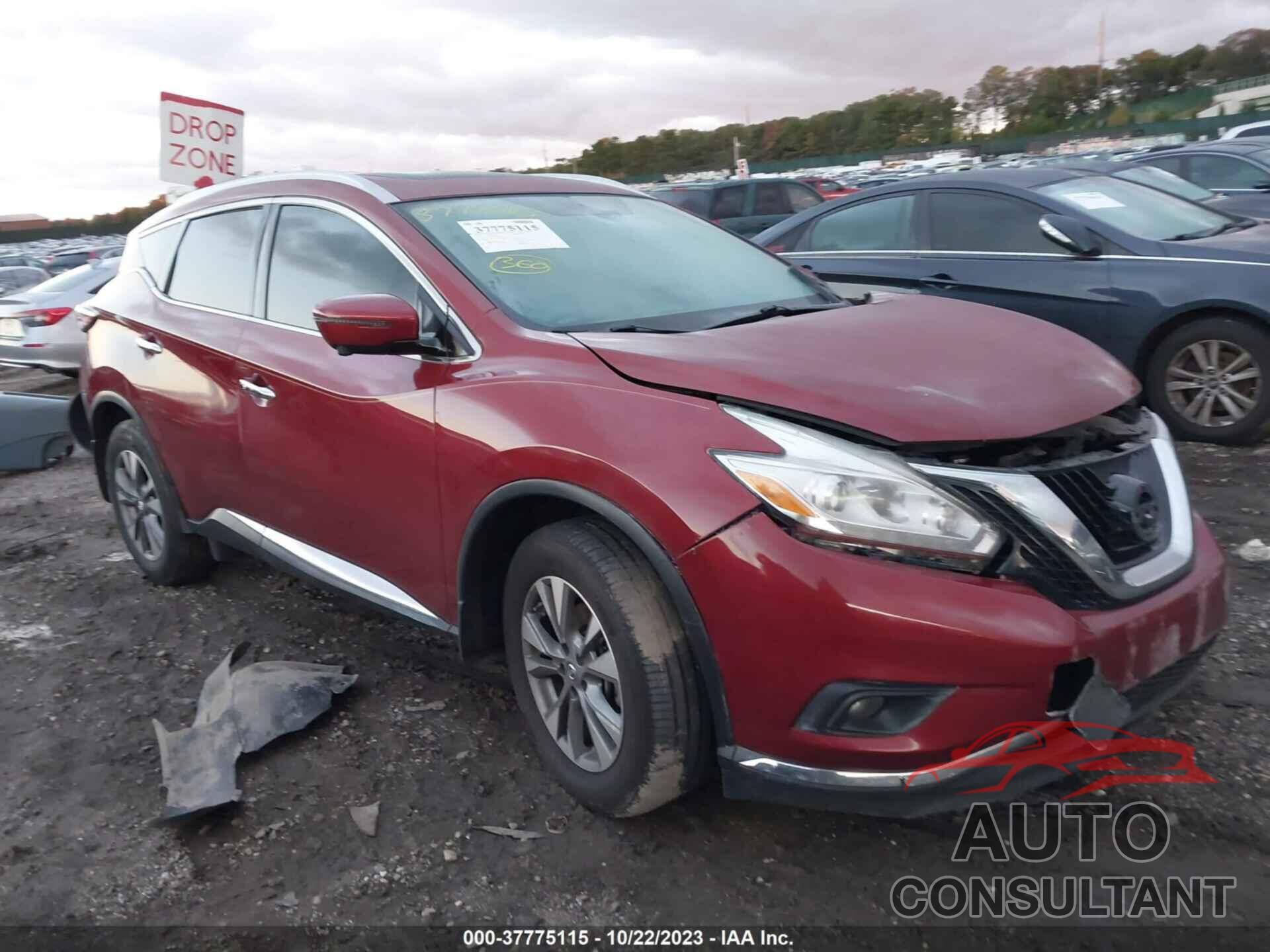 NISSAN MURANO 2016 - 5N1AZ2MH1GN148964