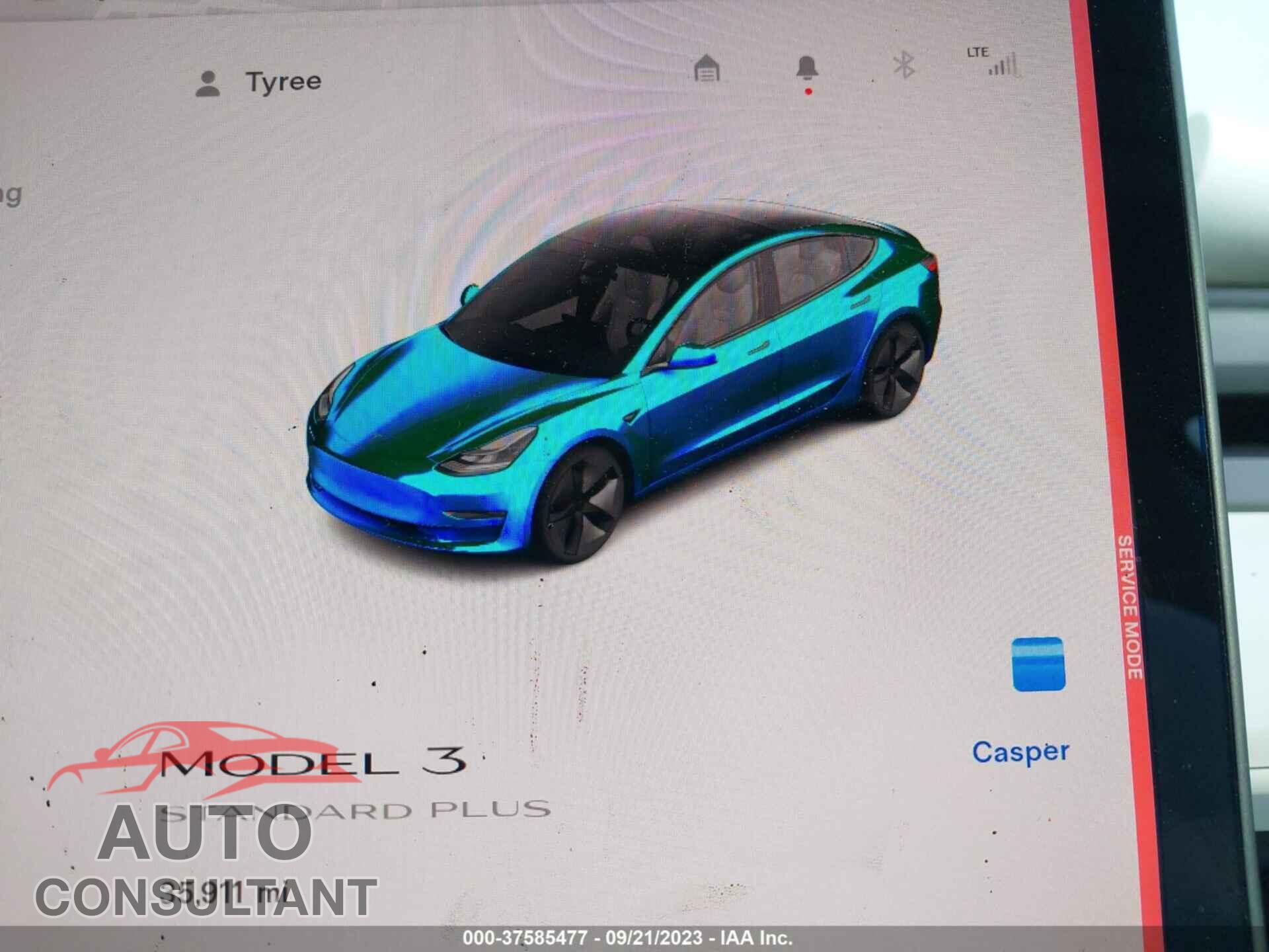 TESLA MODEL 3 2021 - 5YJ3E1EA5MF987580