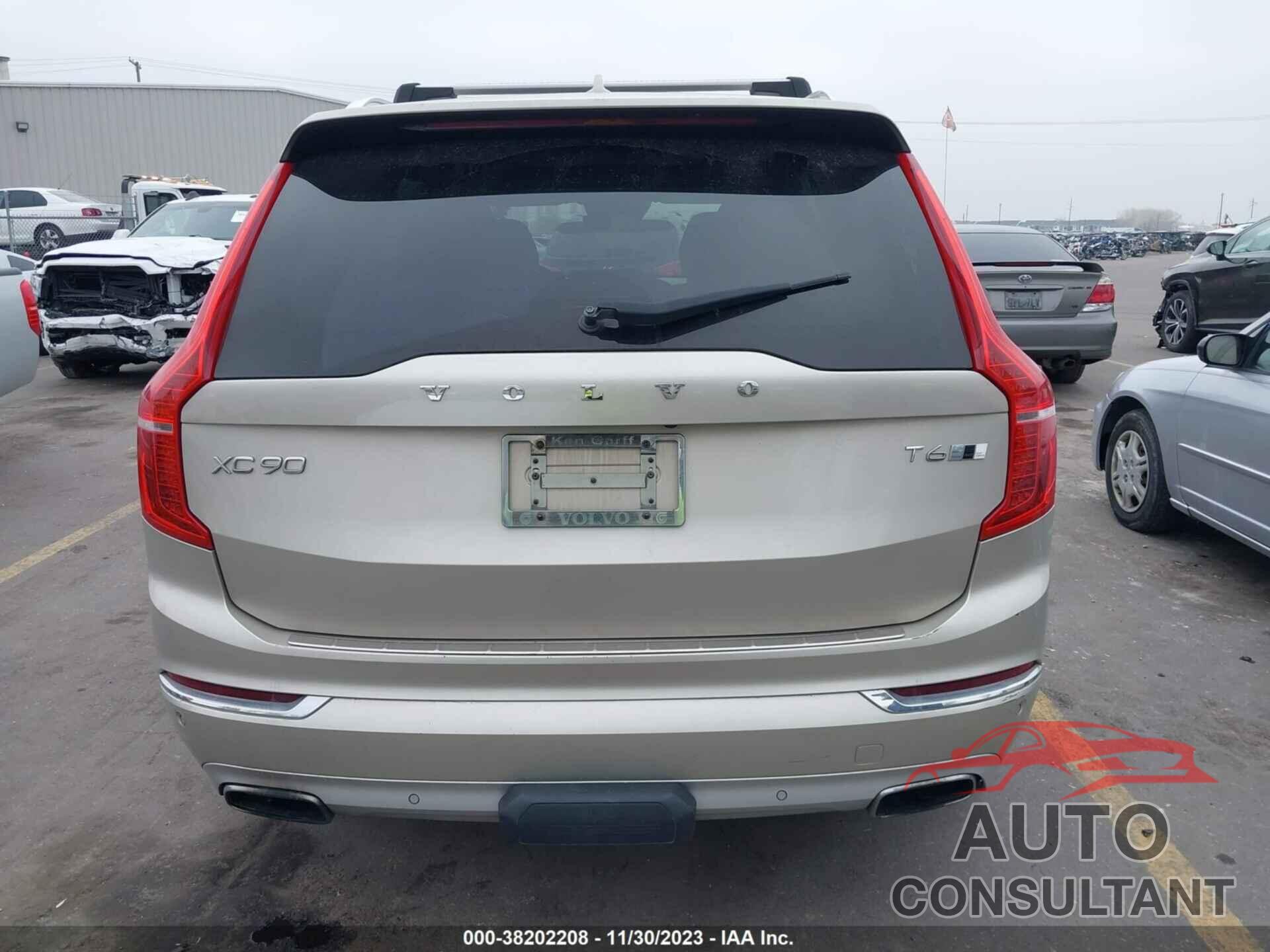 VOLVO XC90 2016 - YV4A22PL7G1057551