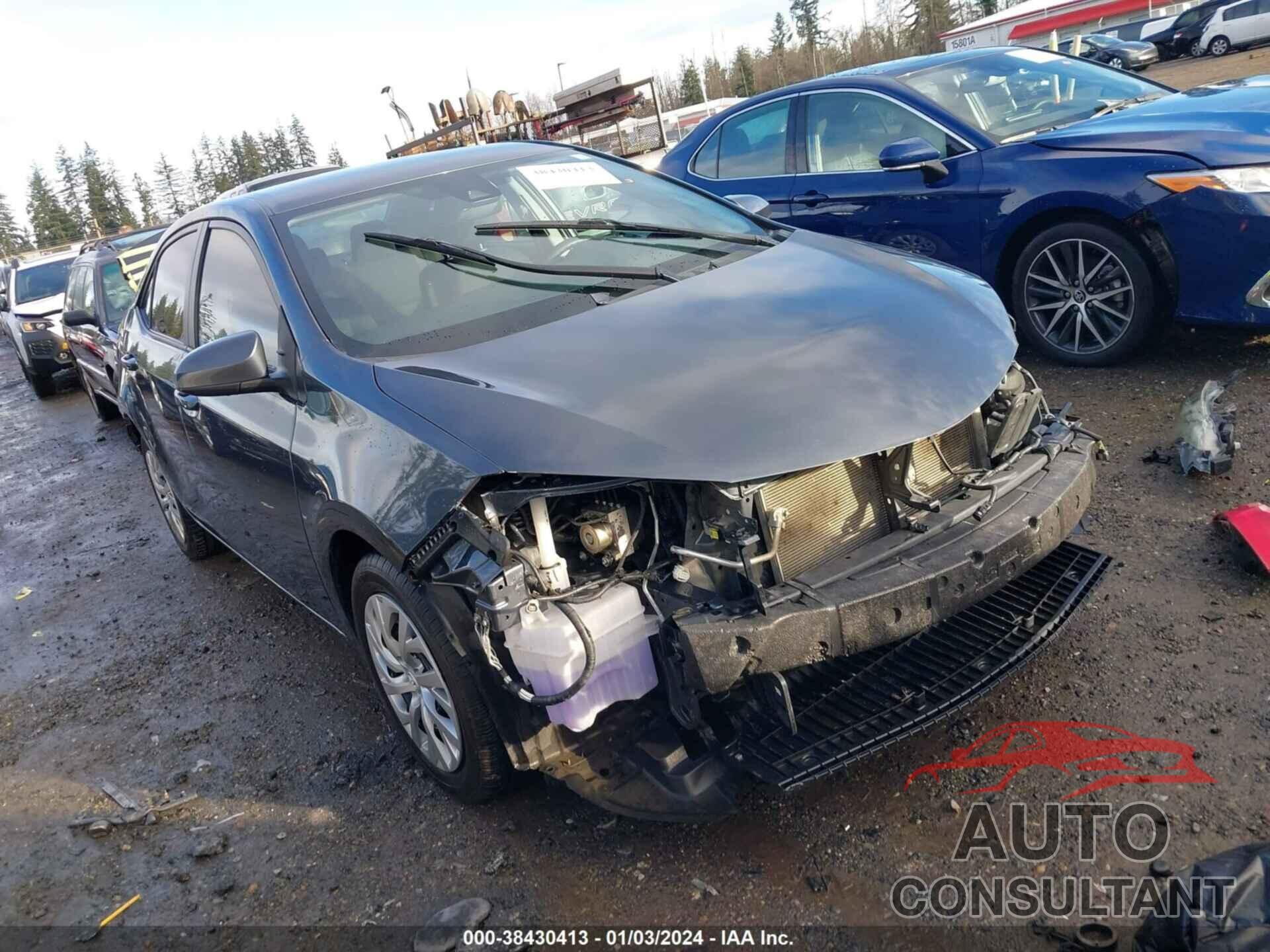 TOYOTA COROLLA 2017 - 2T1BURHE1HC796552