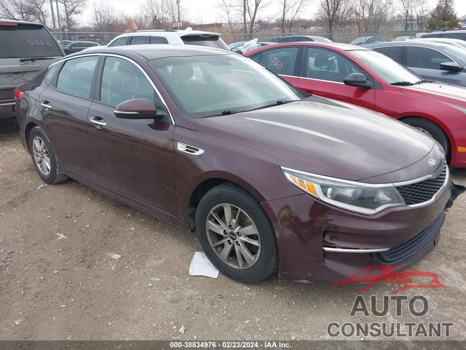 KIA OPTIMA 2017 - 5XXGT4L36HG153494