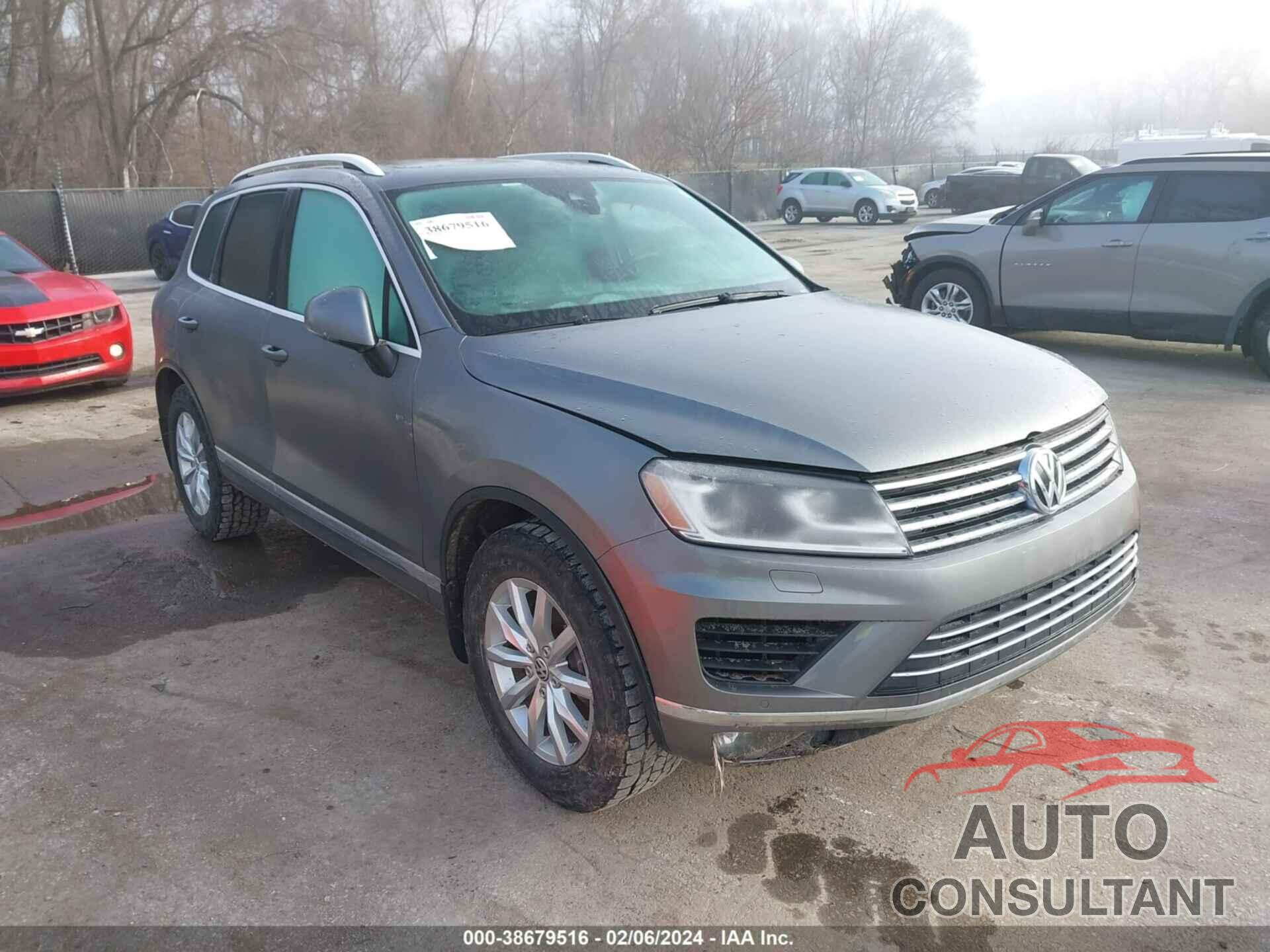 VOLKSWAGEN TOUAREG 2017 - WVGRF7BP9HD006887