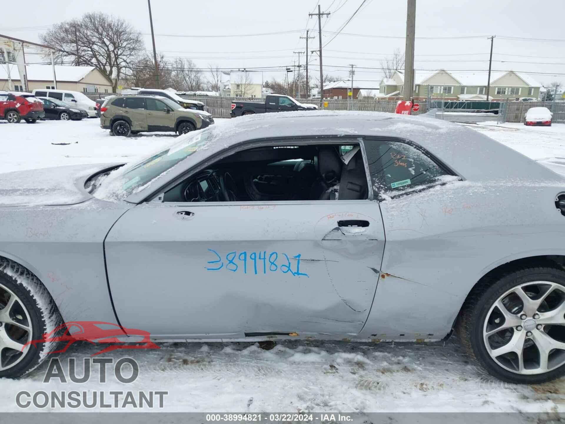 DODGE CHALLENGER 2016 - 2C3CDZAG4GH289265