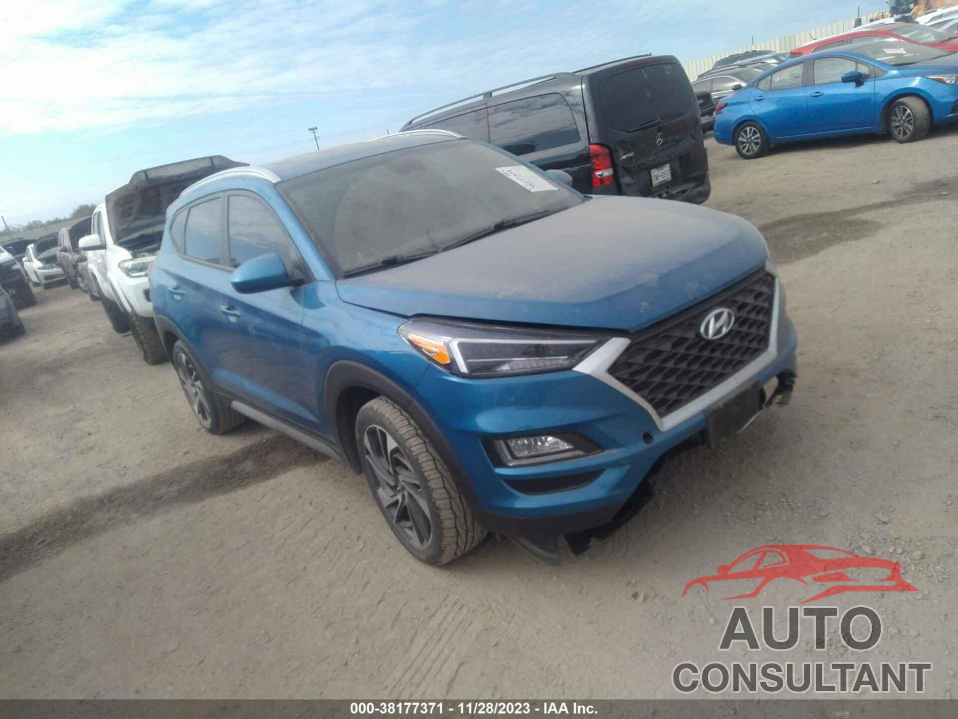 HYUNDAI TUCSON 2021 - KM8J3CAL2MU370611