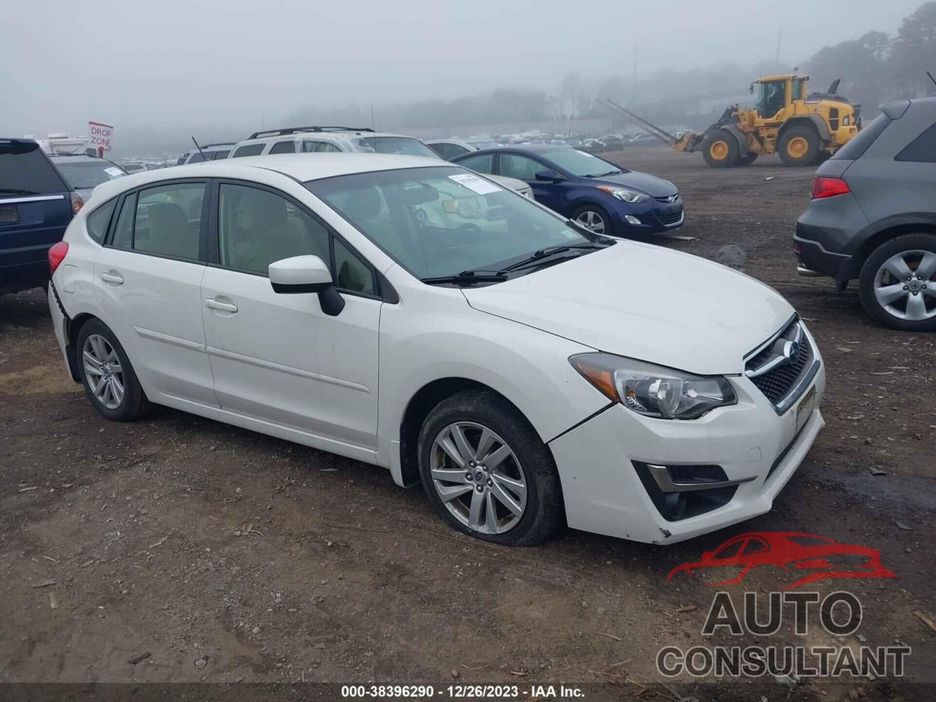 SUBARU IMPREZA 2016 - JF1GPAB68G8231098