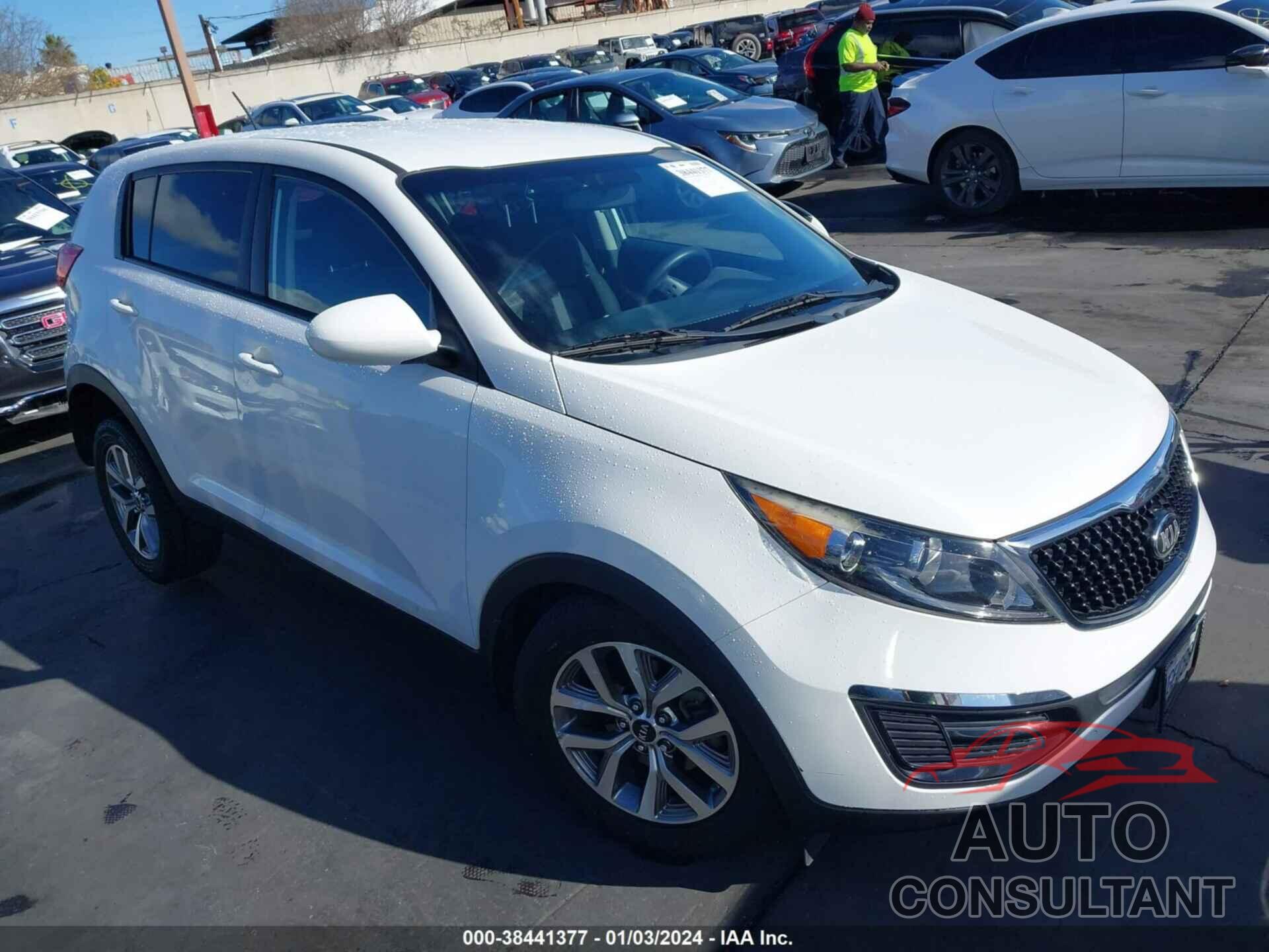 KIA SPORTAGE 2016 - KNDPB3AC0G7860484