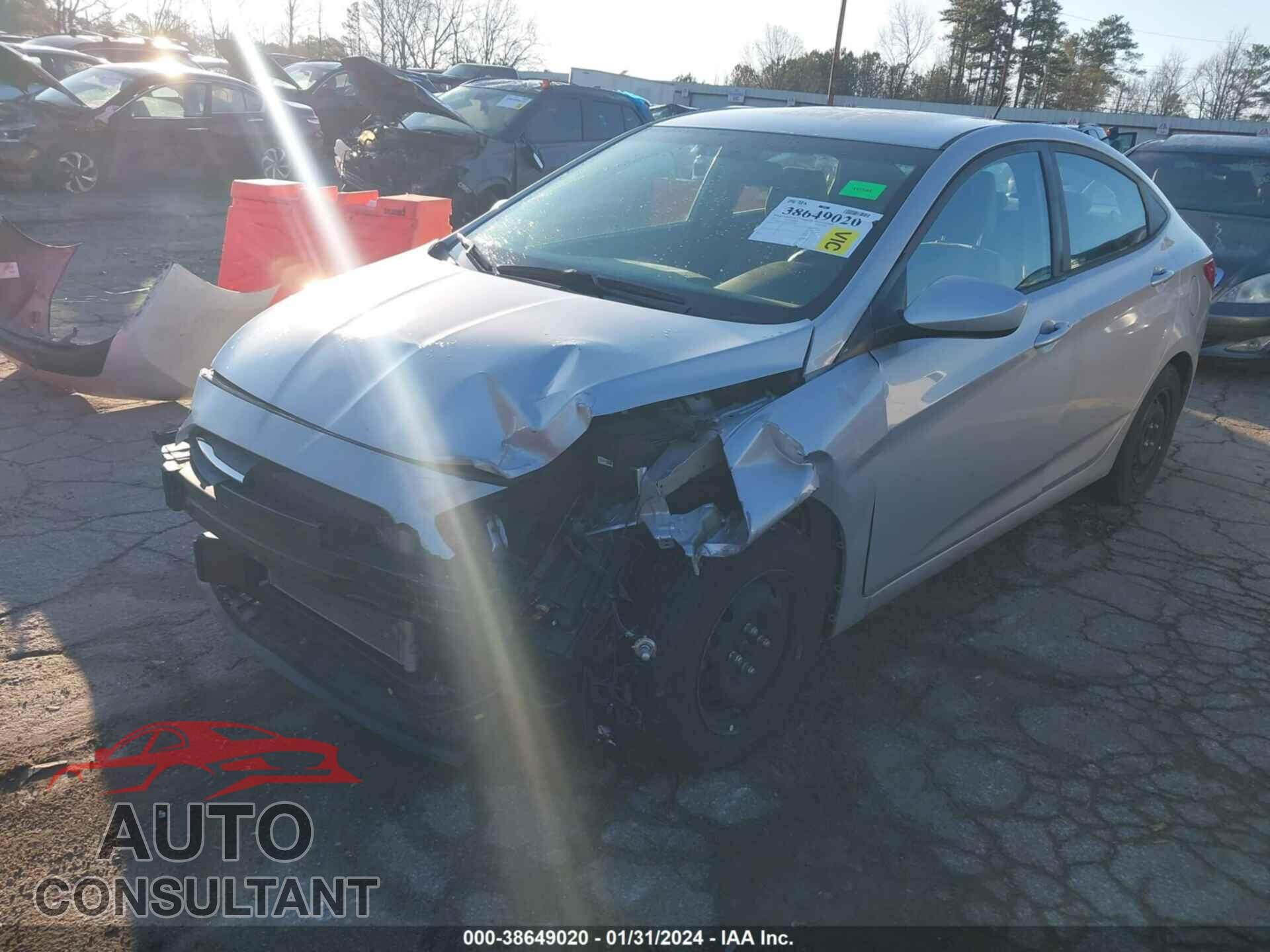 HYUNDAI ACCENT 2017 - KMHCT4AE2HU307952