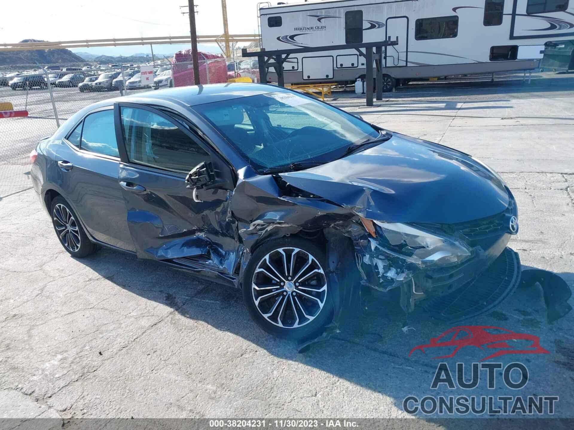 TOYOTA COROLLA 2016 - 5YFBURHE2GP468796