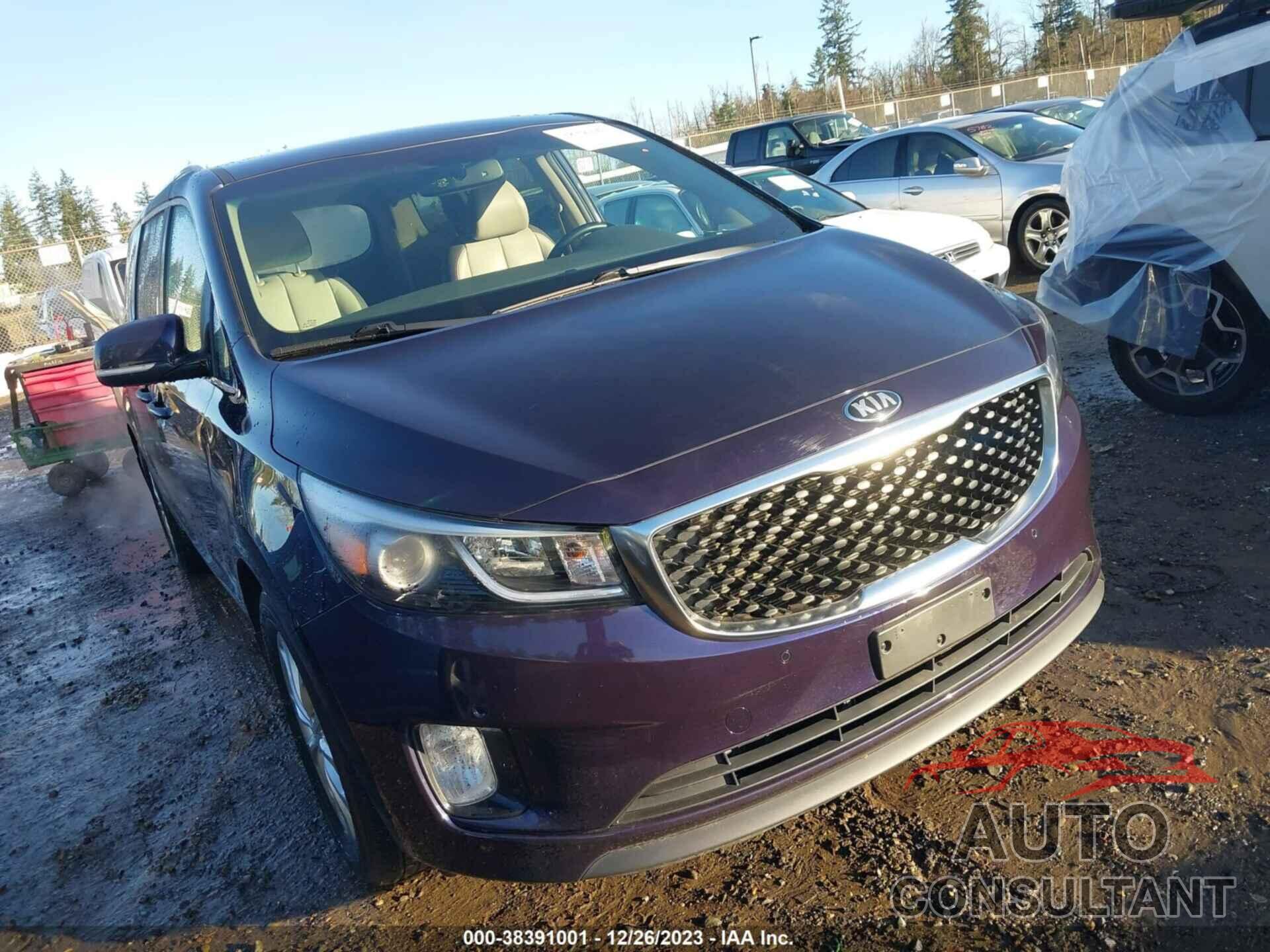 KIA SEDONA 2018 - KNDMC5C1XJ6372020