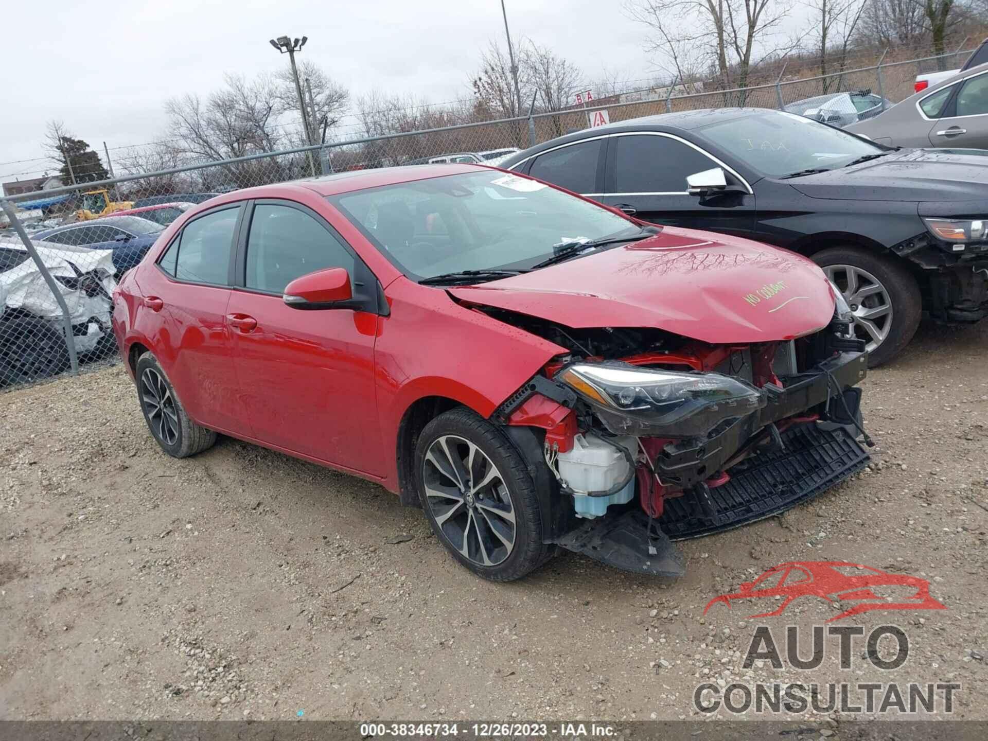 TOYOTA COROLLA 2018 - 2T1BURHE9JC084439