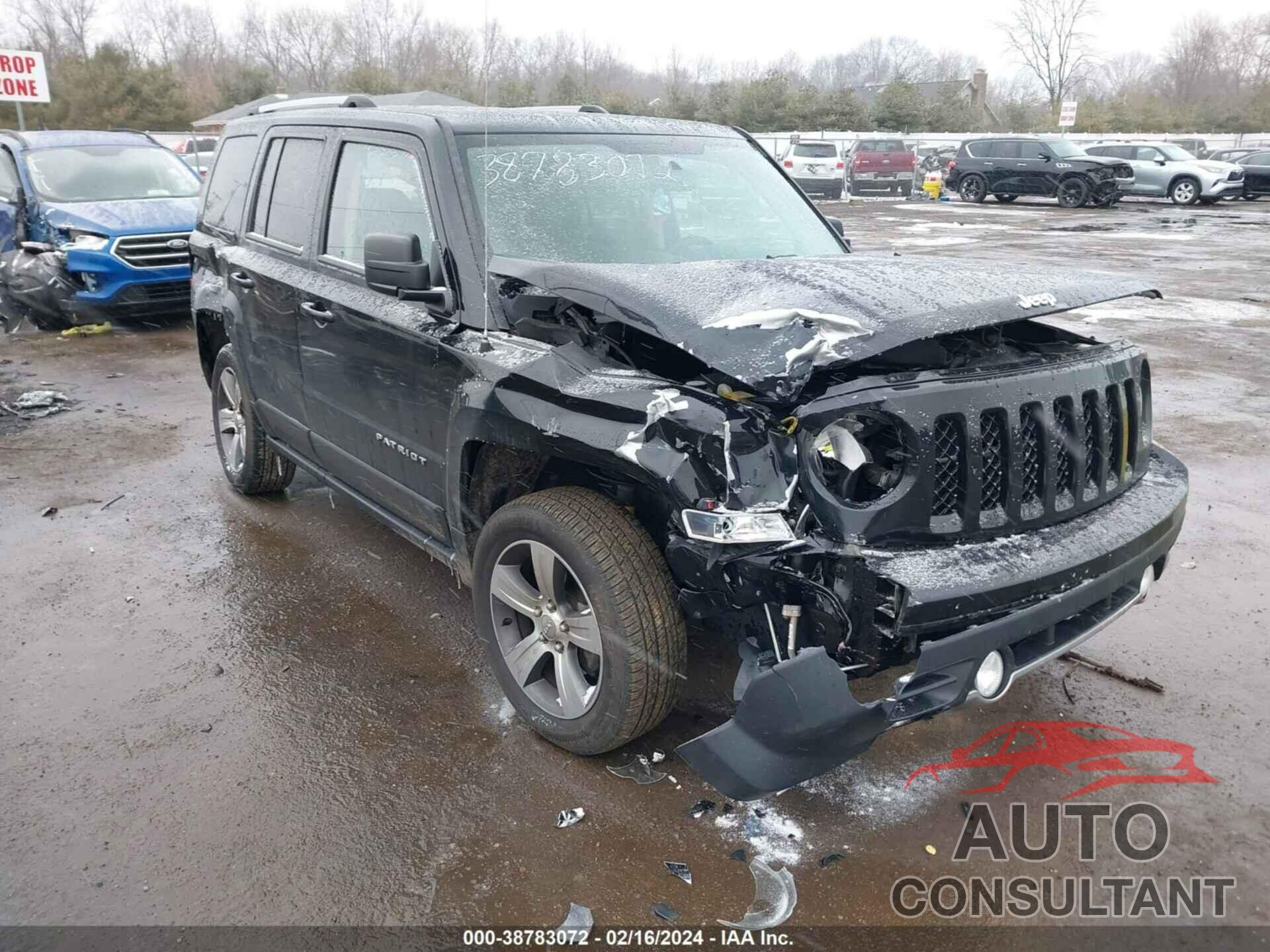 JEEP PATRIOT 2017 - 1C4NJRAB6HD188597