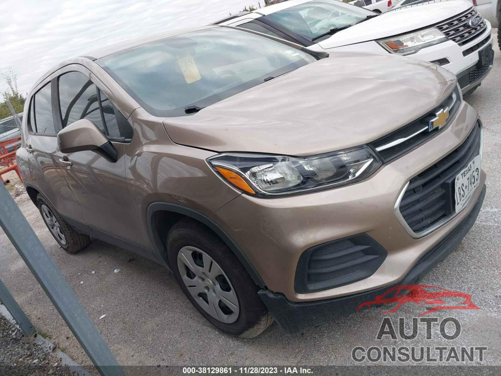 CHEVROLET TRAX 2018 - 3GNCJKSB5JL377746