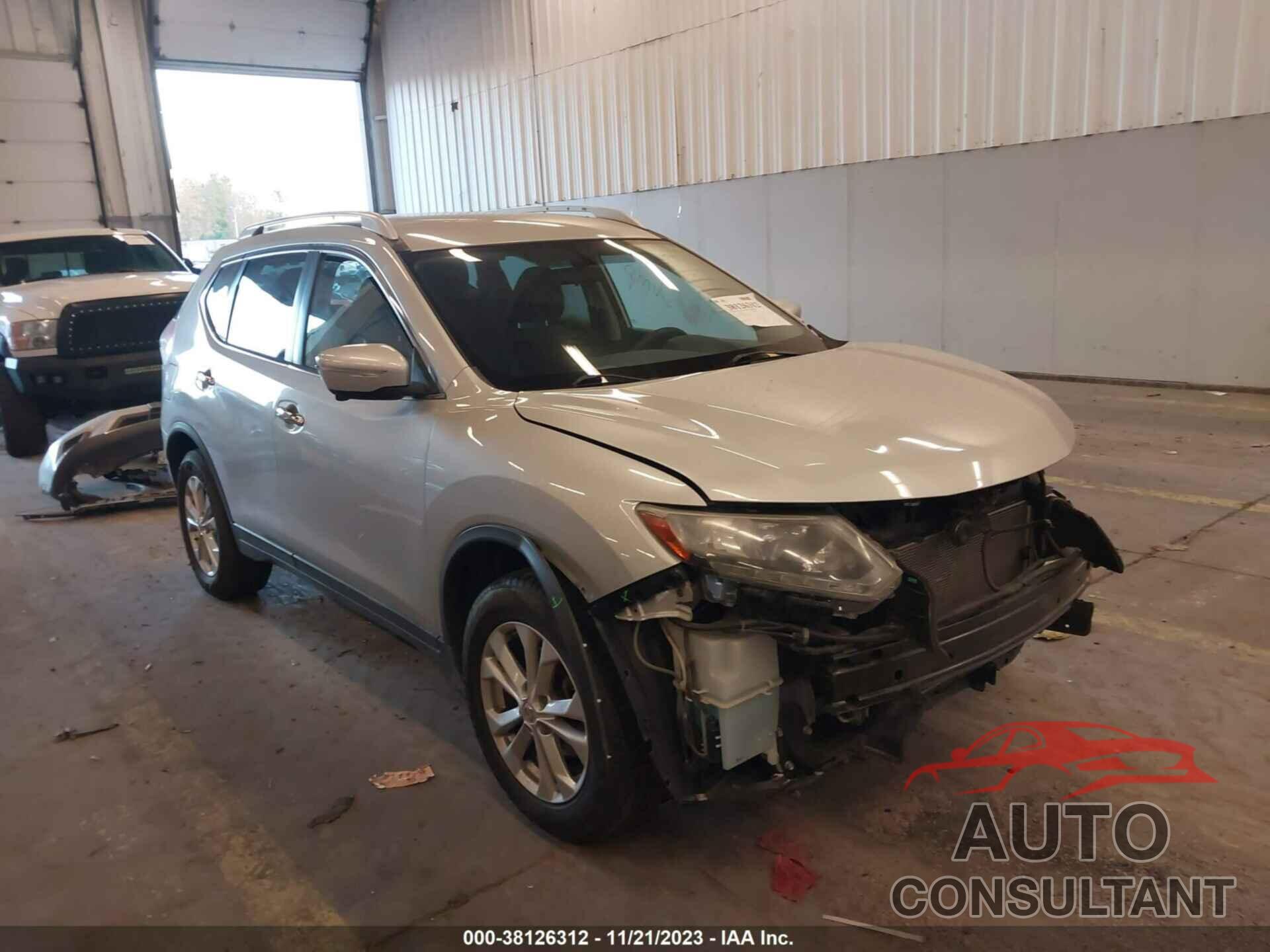 NISSAN ROGUE 2015 - KNMAT2MT1FP525483