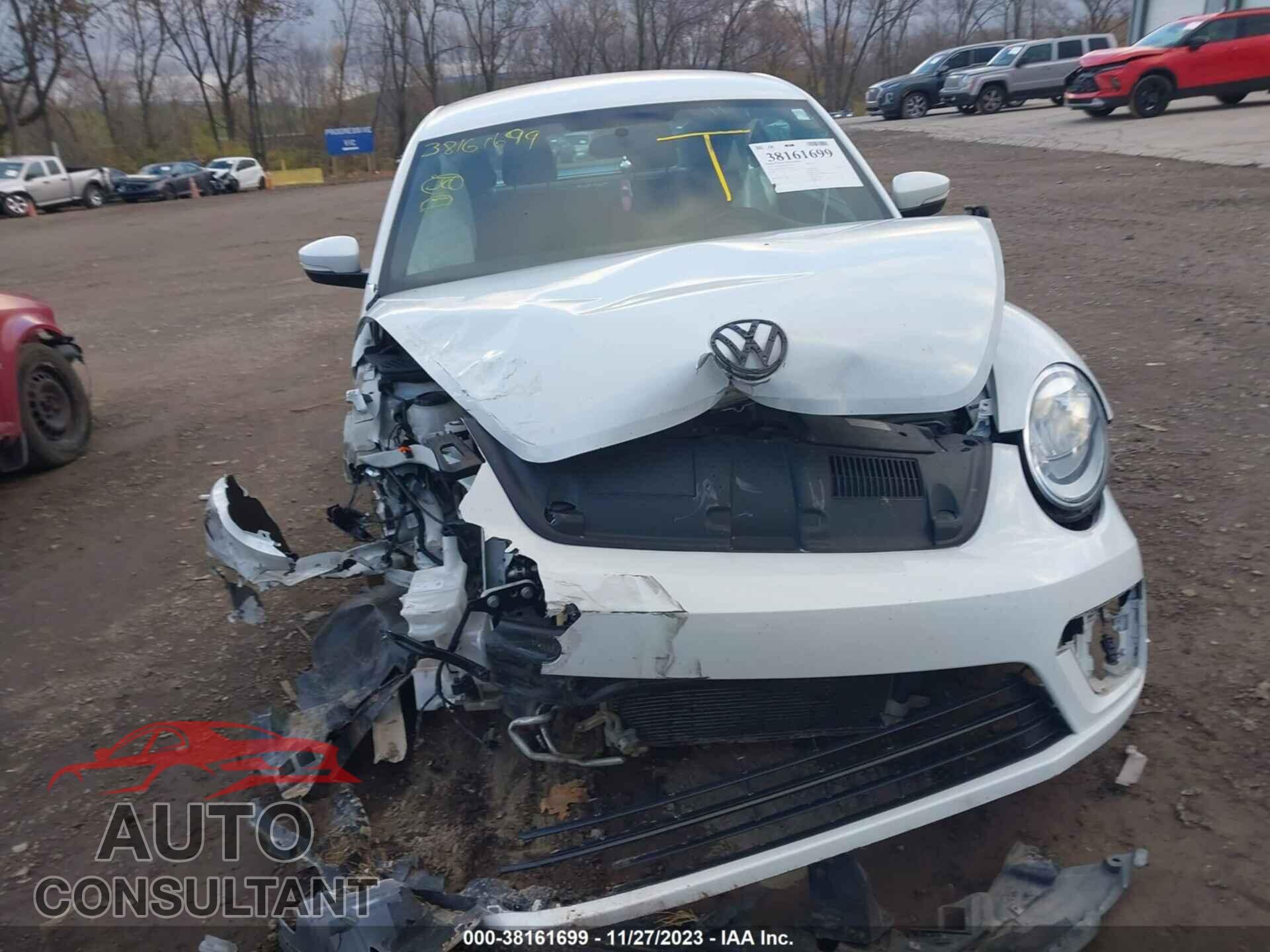 VOLKSWAGEN BEETLE 2019 - 3VWFD7AT5KM720410