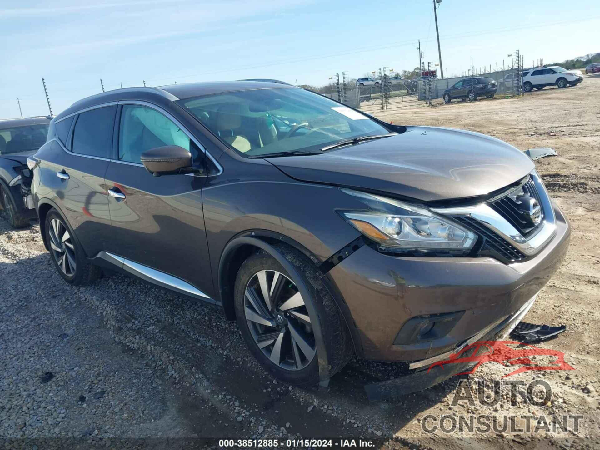 NISSAN MURANO 2016 - 5N1AZ2MG4GN152952