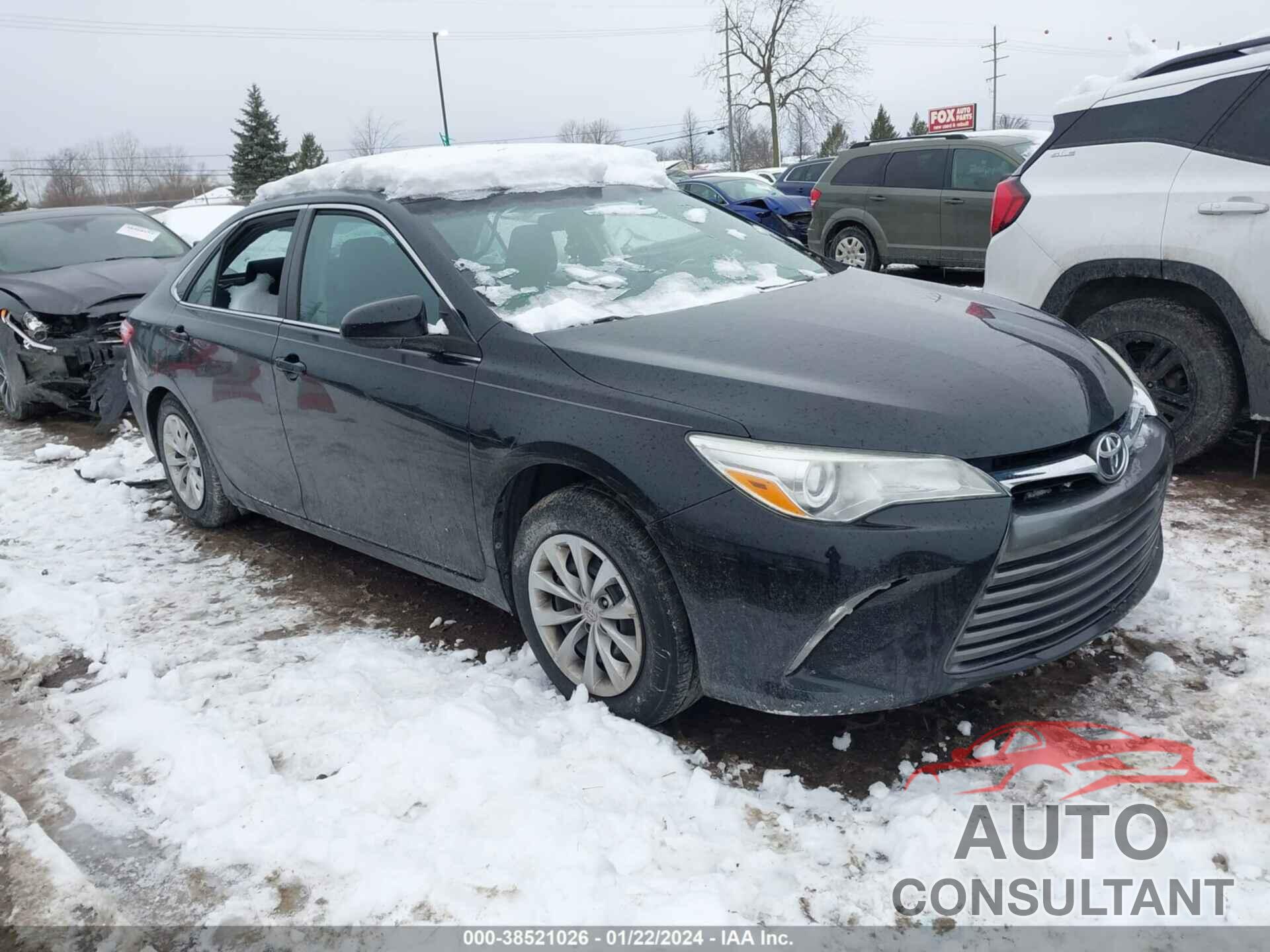 TOYOTA CAMRY 2016 - 4T4BF1FK7GR571866