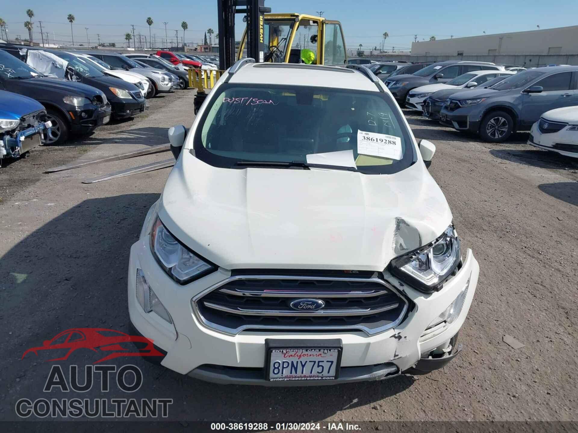 FORD ECOSPORT 2020 - MAJ3S2KE2LC350119