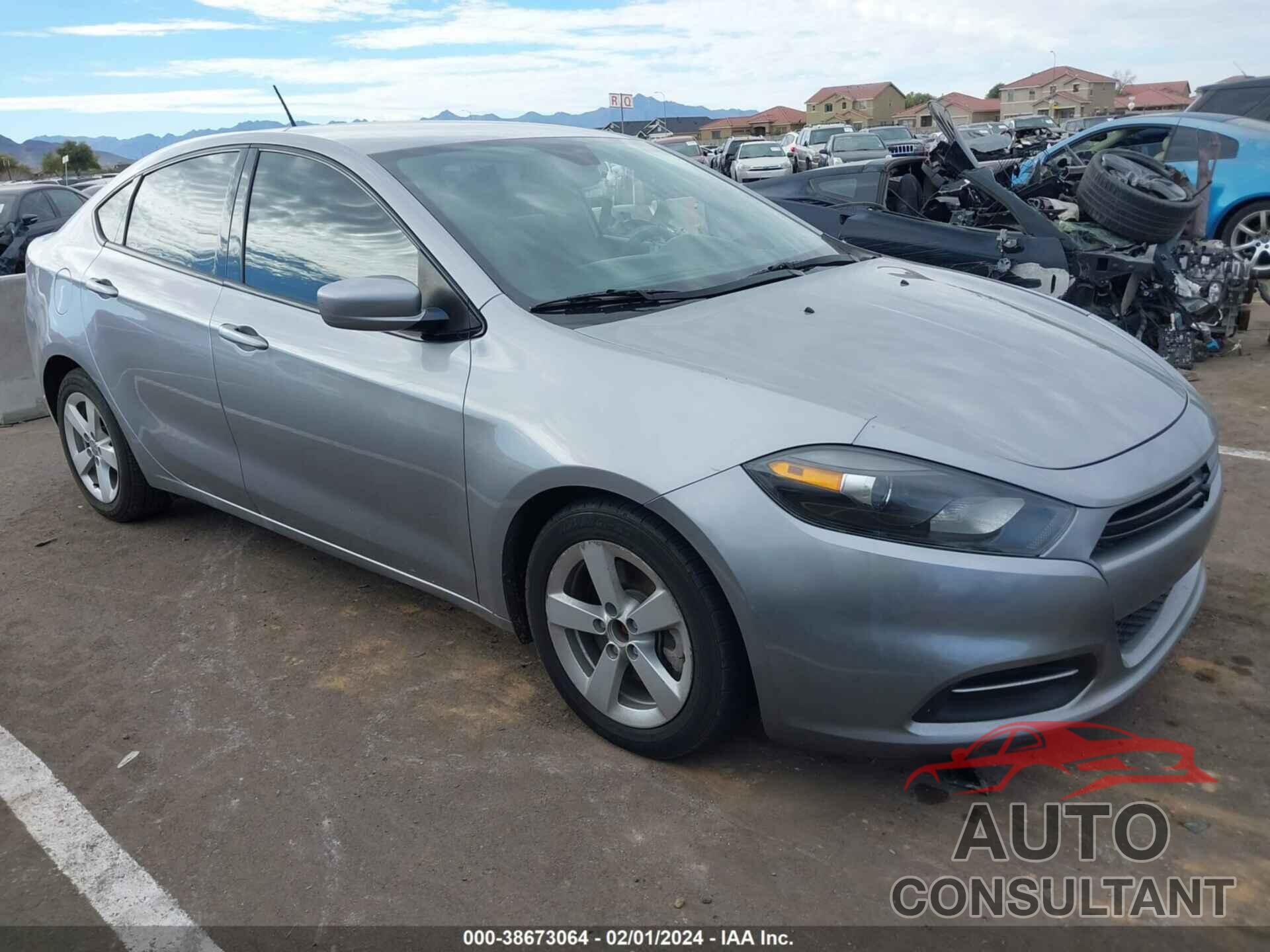 DODGE DART 2016 - 1C3CDFBBXGD728791