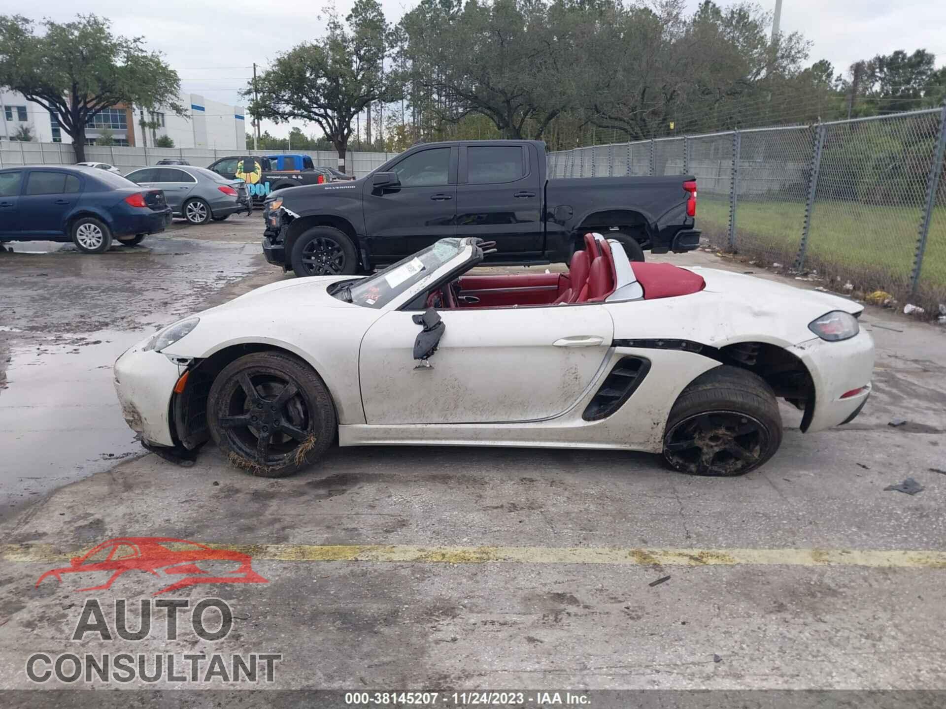 PORSCHE 718 BOXSTER 2017 - WP0CA2A84HS221711