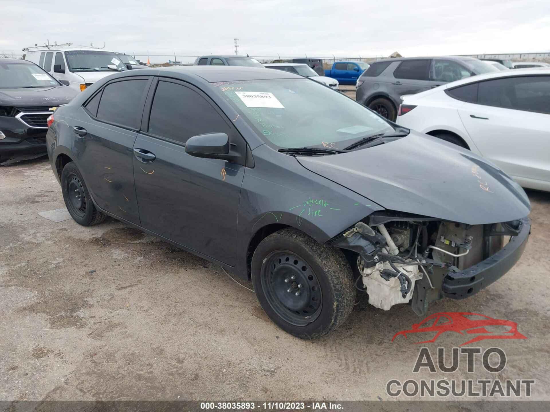 TOYOTA COROLLA 2016 - 5YFBURHE6GP446817