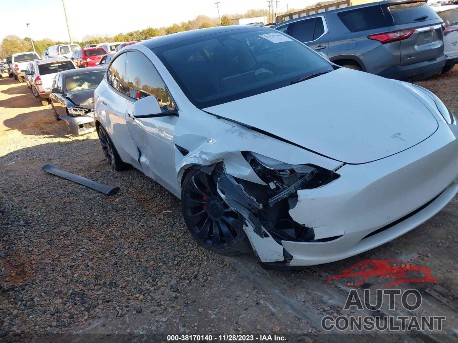 TESLA MODEL Y 2021 - 5YJYGDEF1MF249644