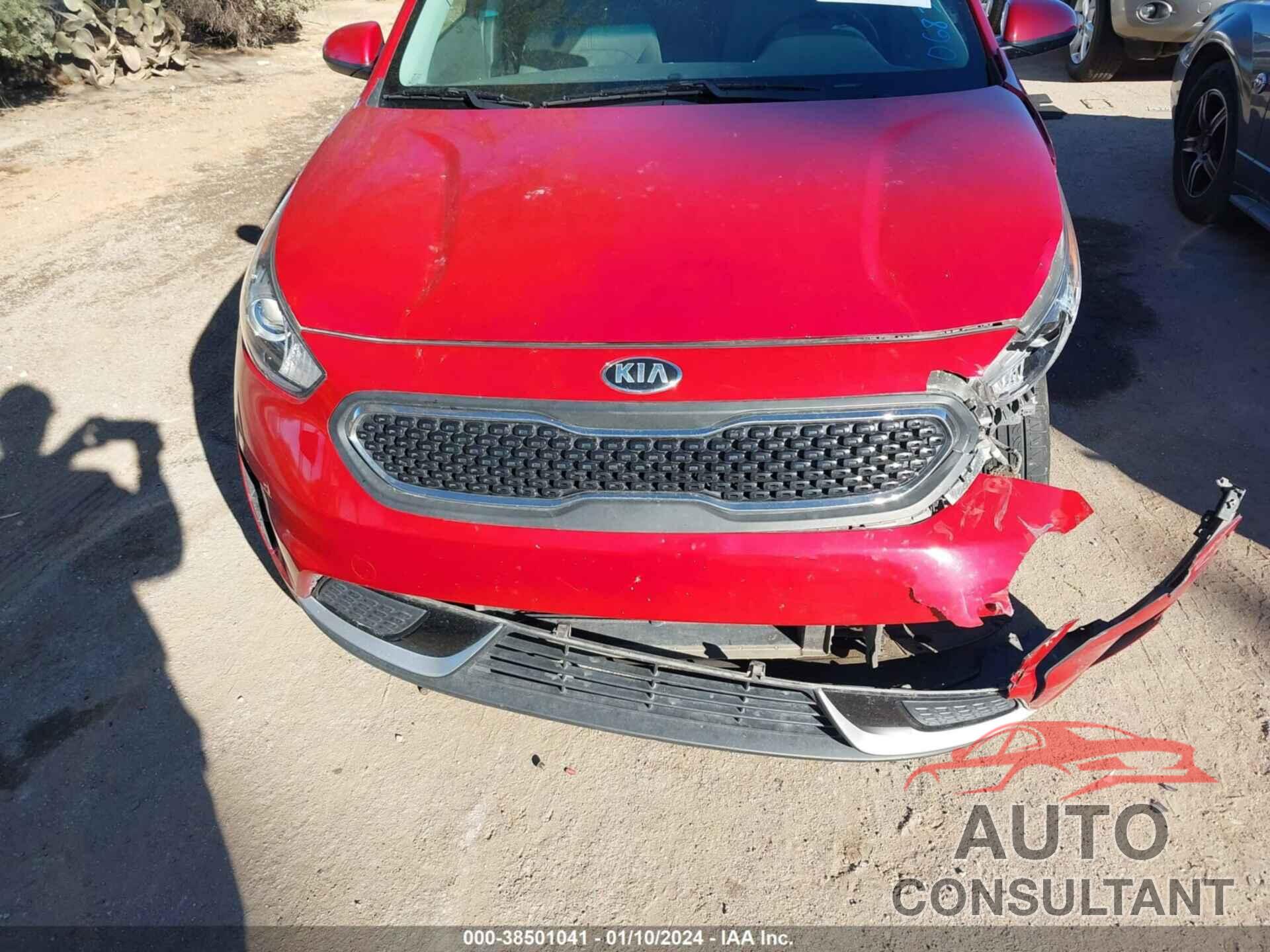 KIA NIRO 2017 - KNDCB3LC8H5068365