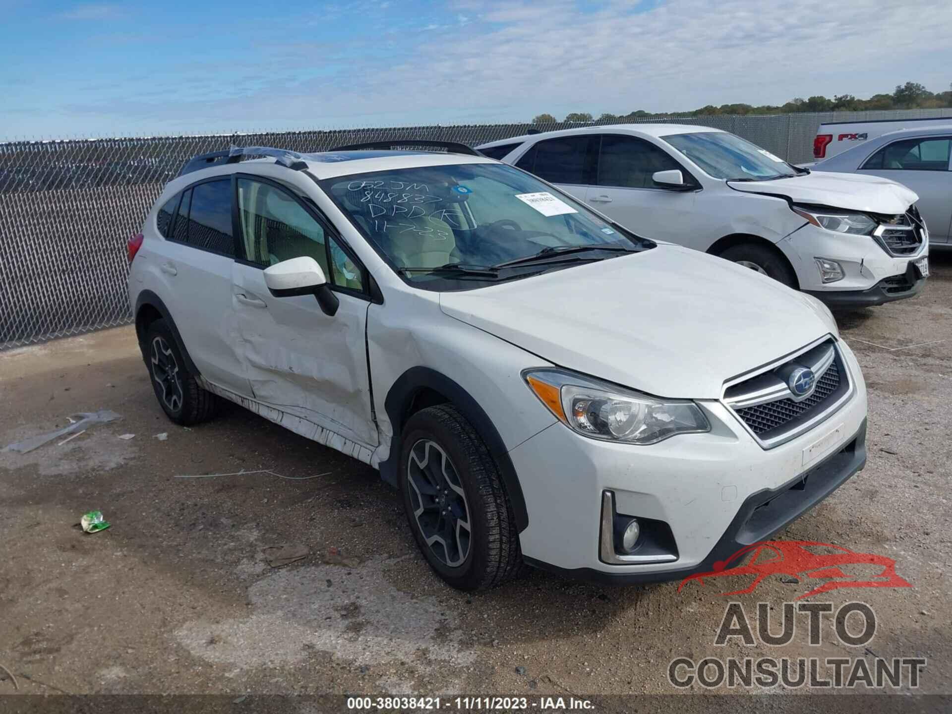 SUBARU CROSSTREK 2016 - JF2GPABC6G8286599