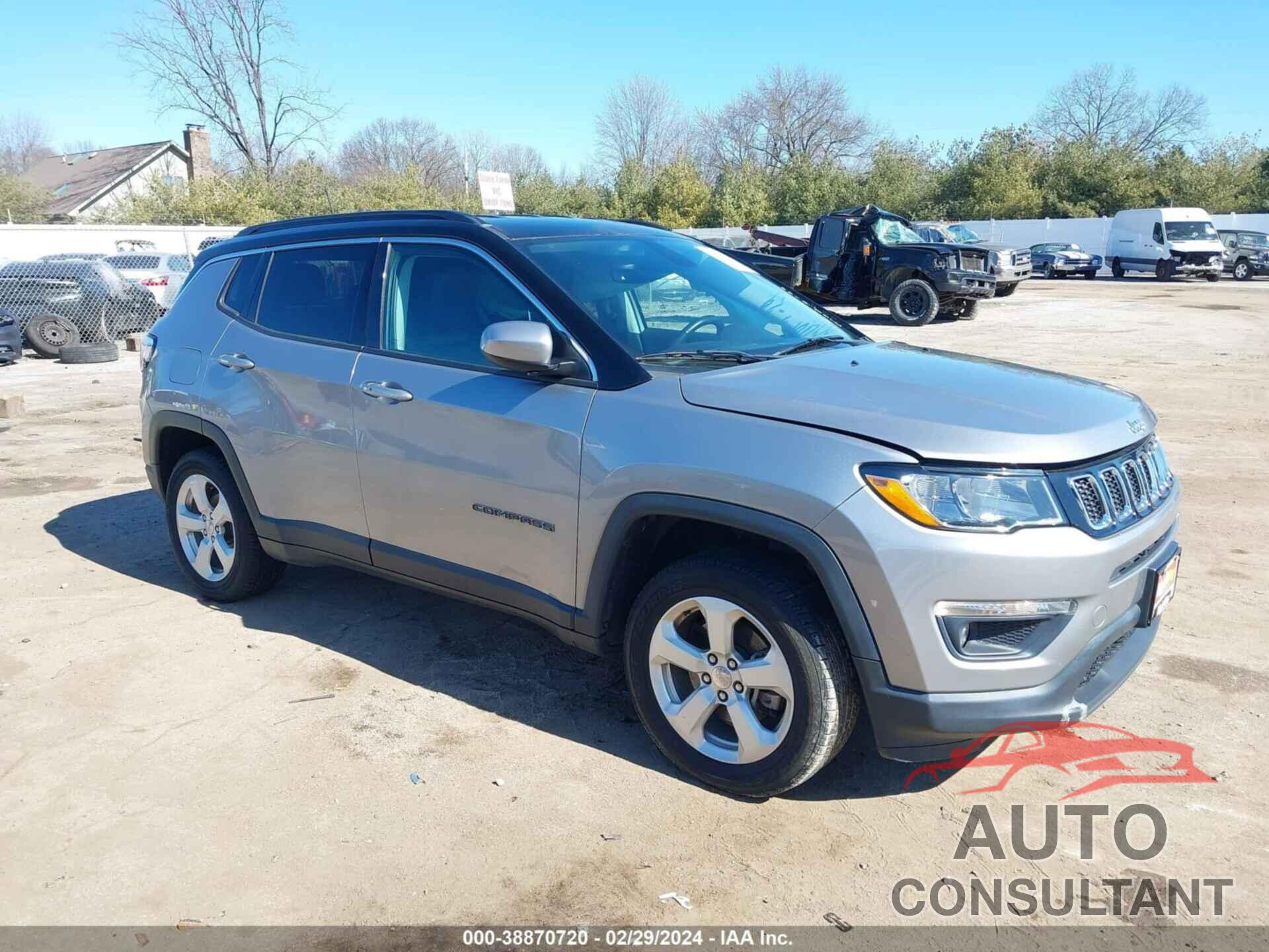 JEEP COMPASS 2018 - 3C4NJDBB2JT103465