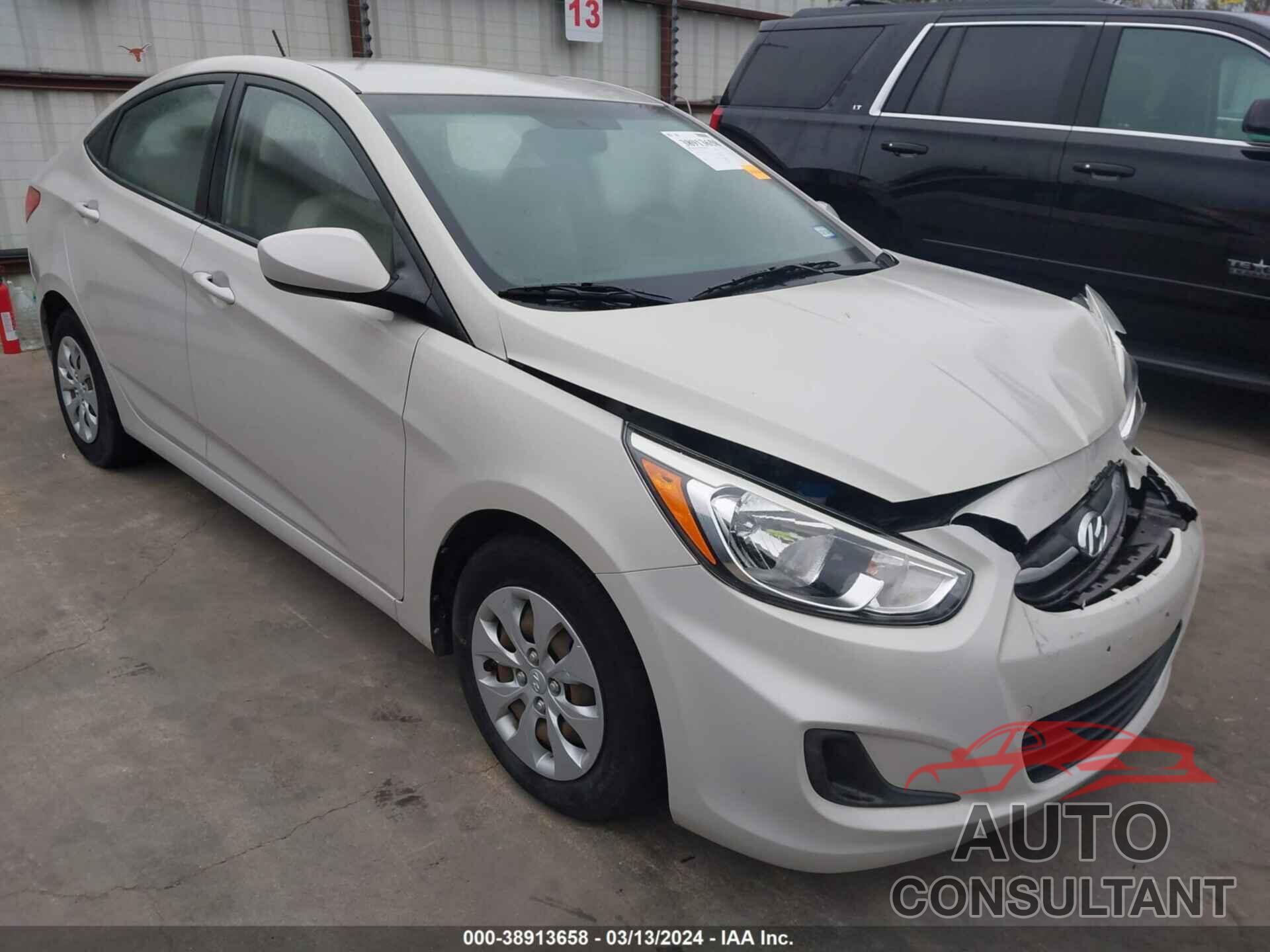 HYUNDAI ACCENT 2016 - KMHCT4AE4GU989487