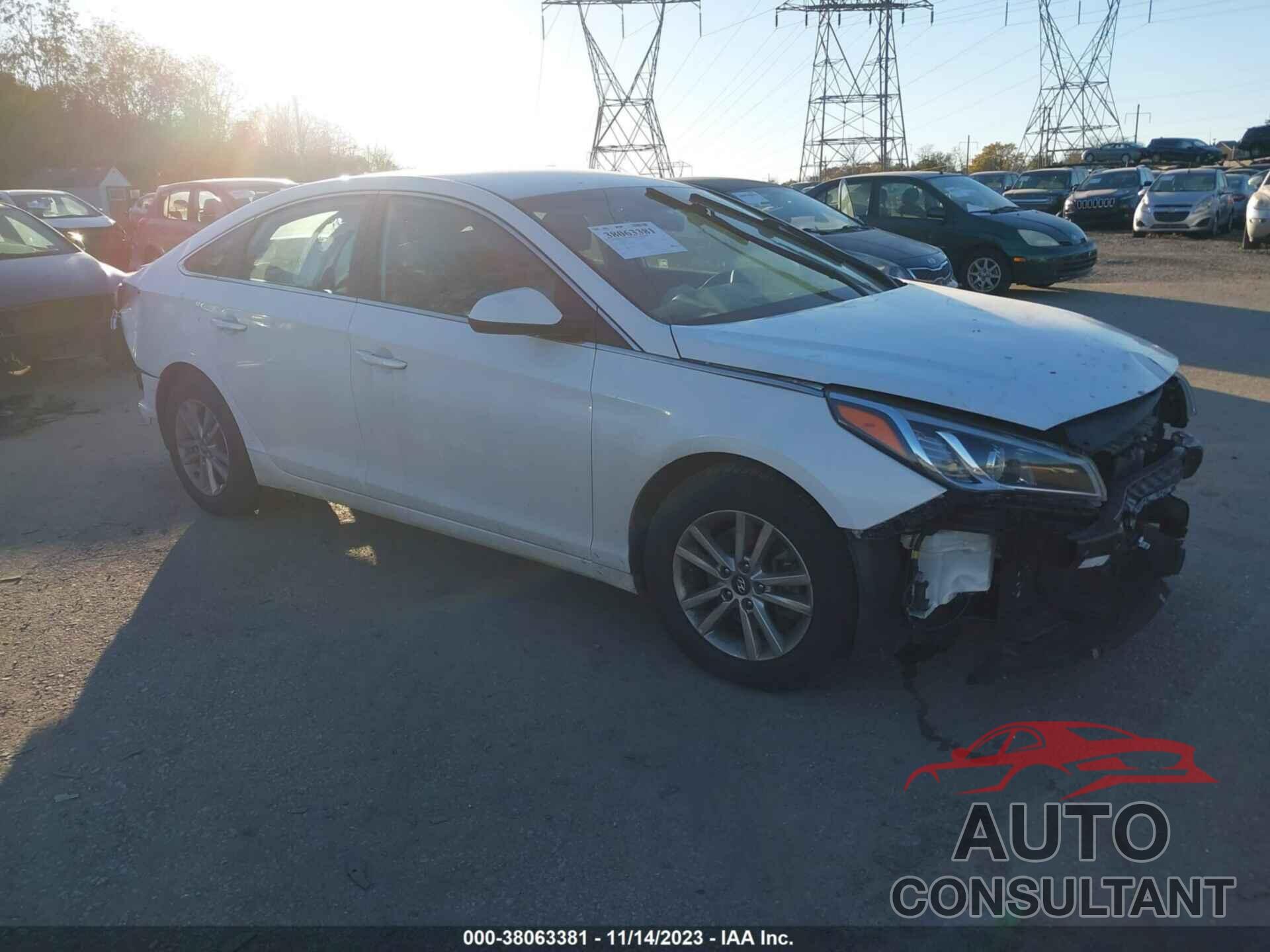 HYUNDAI SONATA 2017 - 5NPE24AF0HH545480