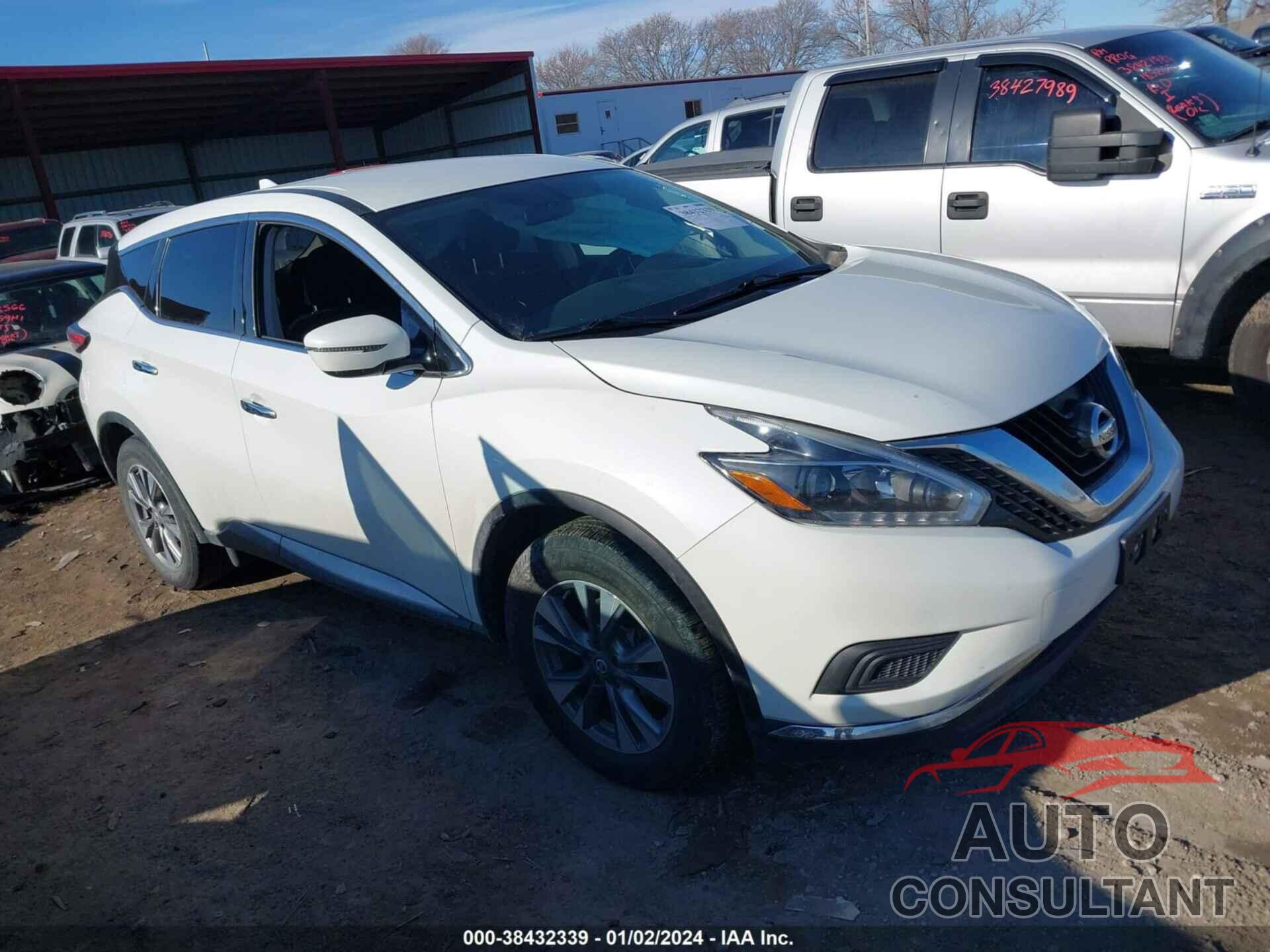 NISSAN MURANO 2018 - 5N1AZ2MH7JN190689