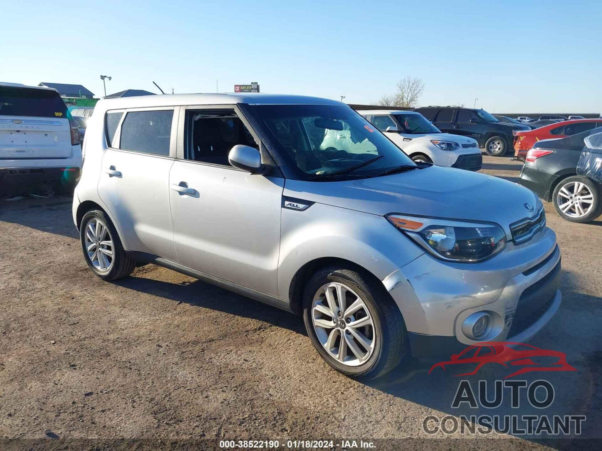 KIA SOUL 2019 - KNDJP3A5XK7007155