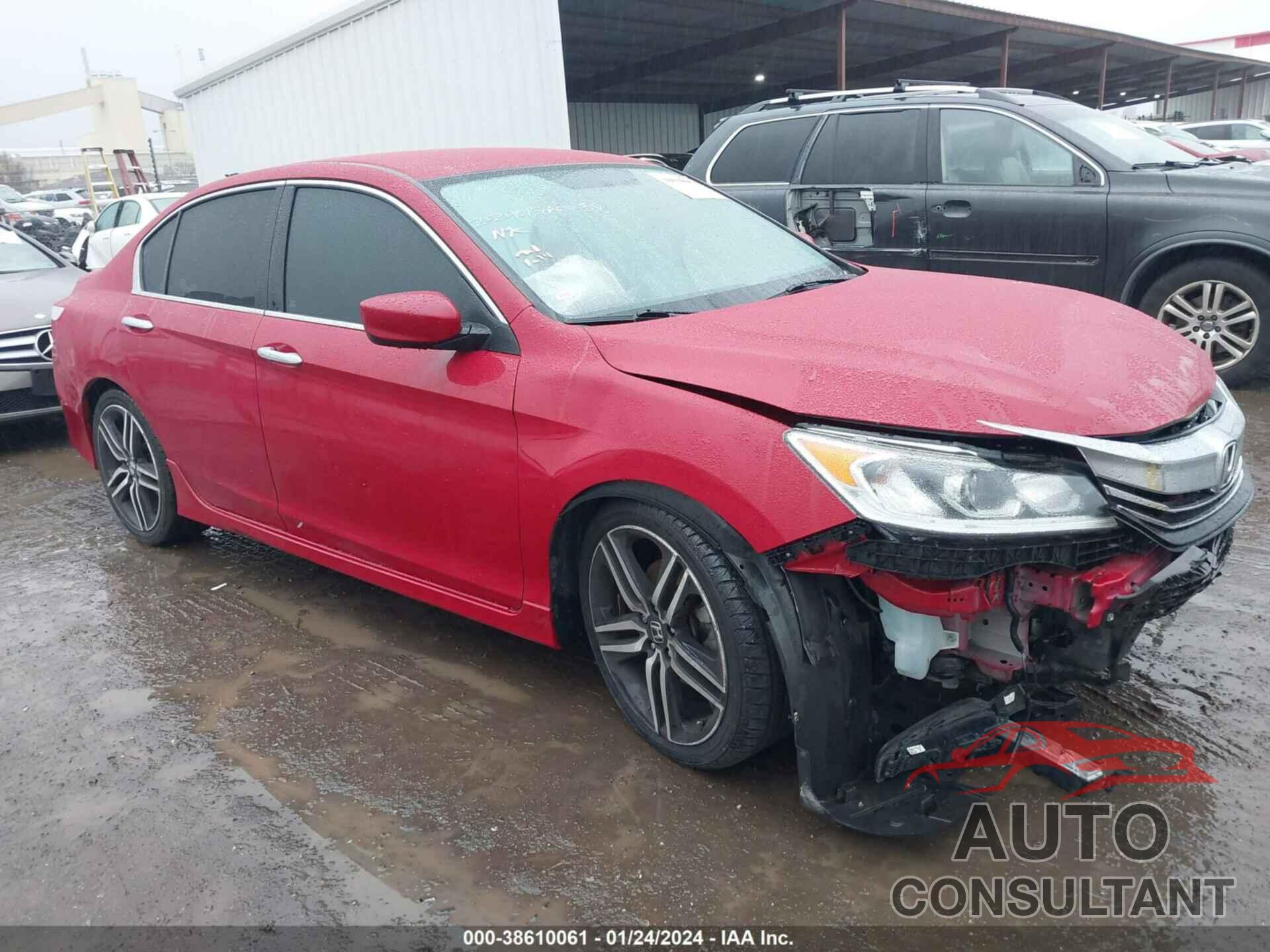 HONDA ACCORD 2016 - 1HGCR2F56GA225658