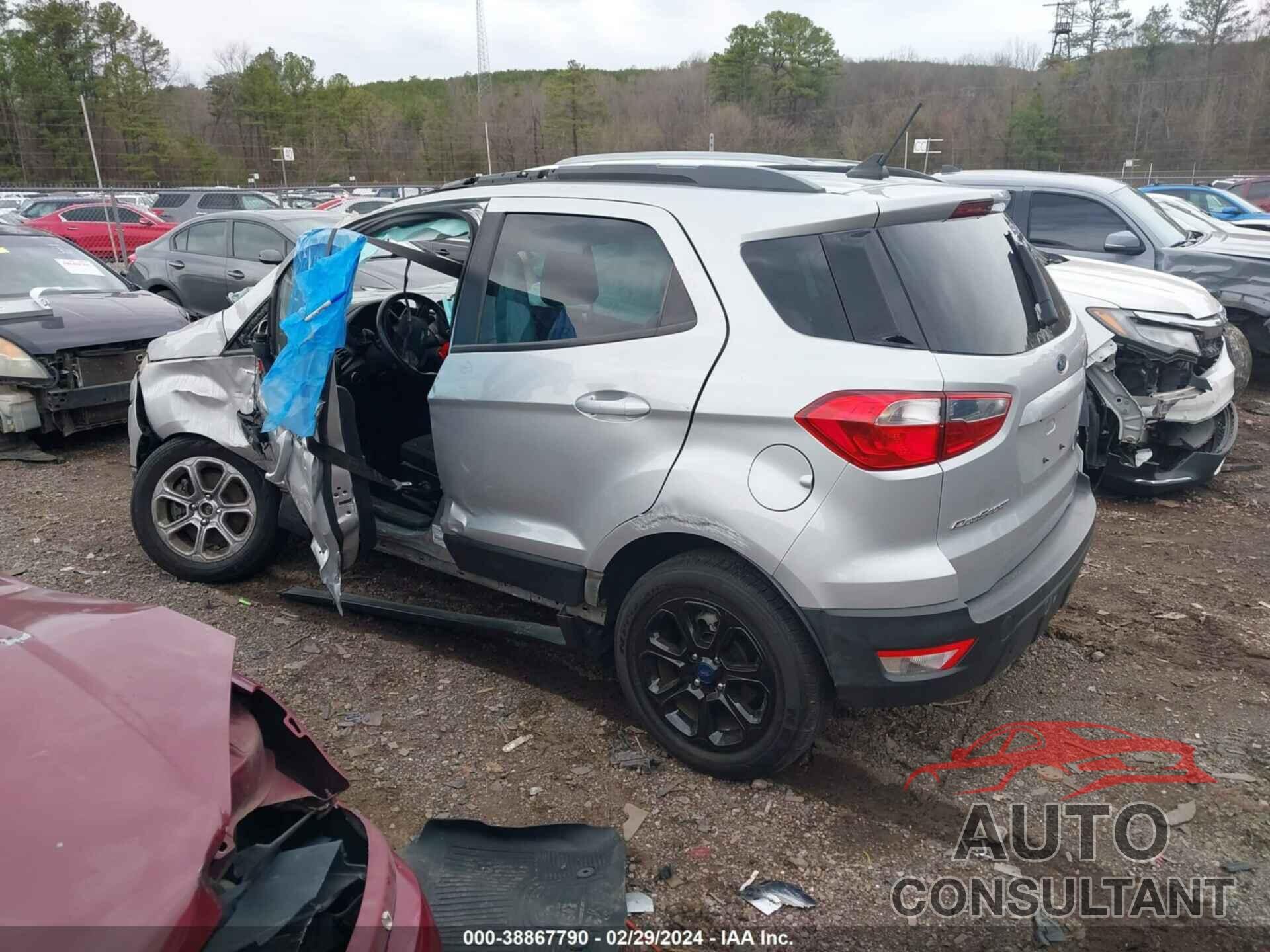 FORD ECOSPORT 2018 - MAJ3P1TE9JC158834