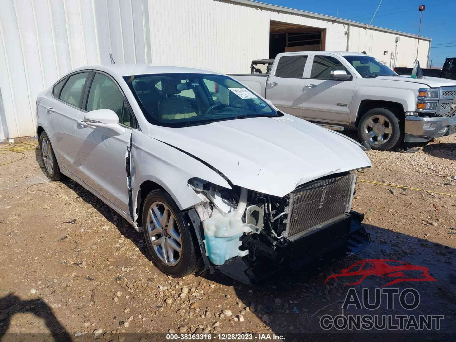 FORD FUSION 2016 - 1FA6P0HD6G5100359