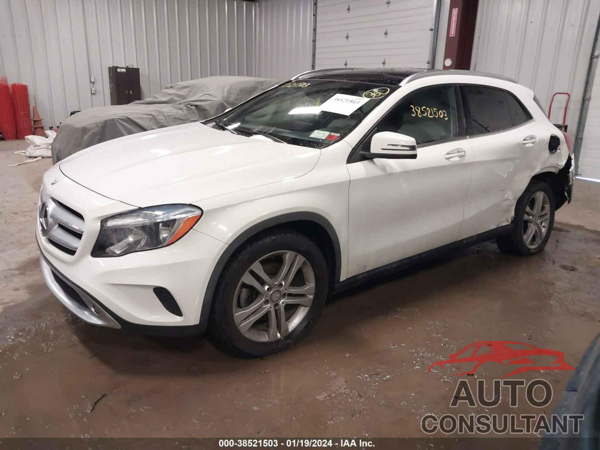 MERCEDES-BENZ GLA 250 2016 - WDCTG4GBXGJ253297