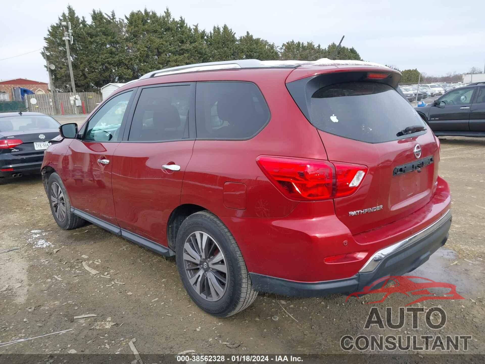 NISSAN PATHFINDER 2017 - 5N1DR2MN8HC648216